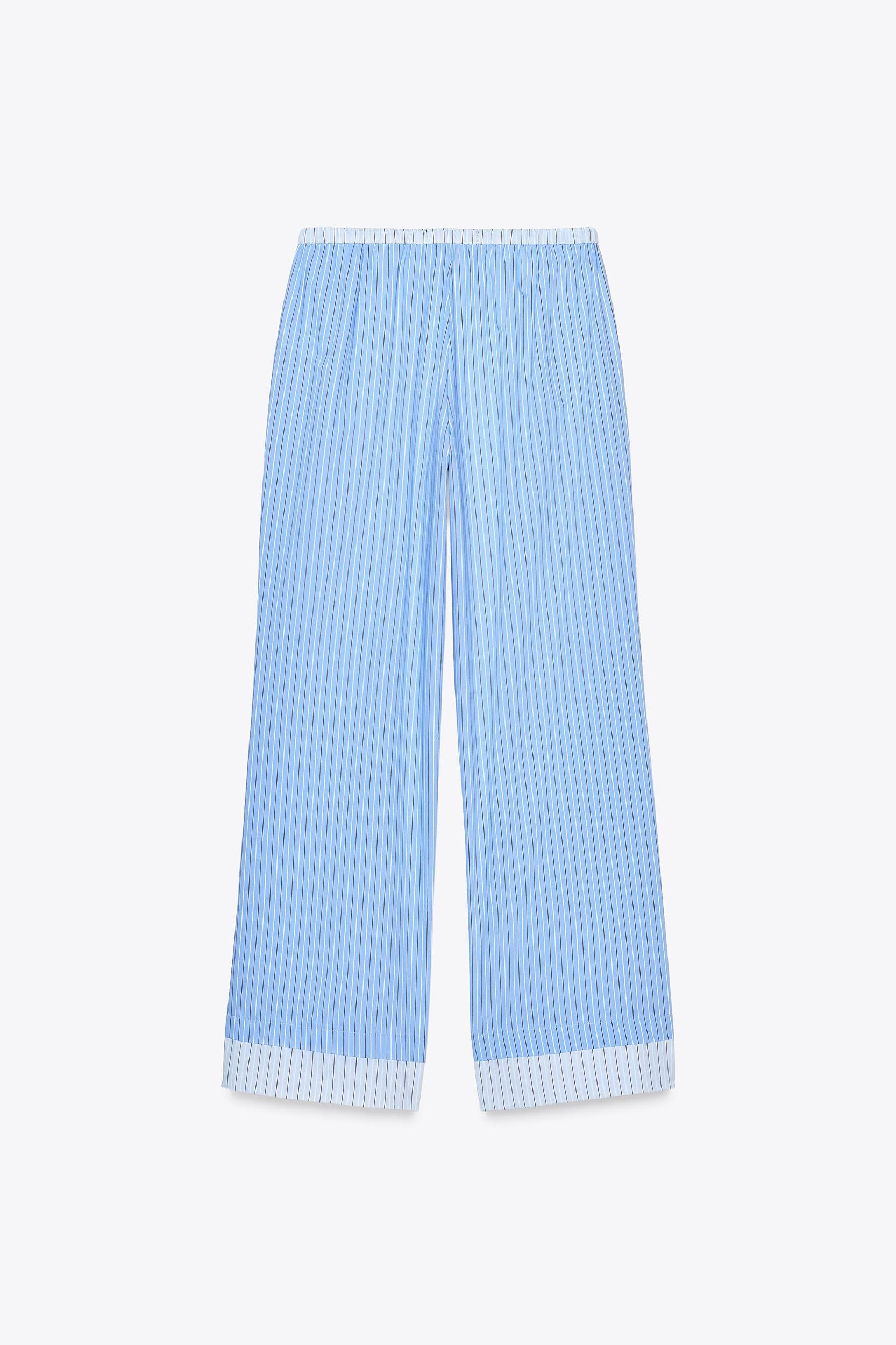STRIPED PAJAMA PANTS Product Image