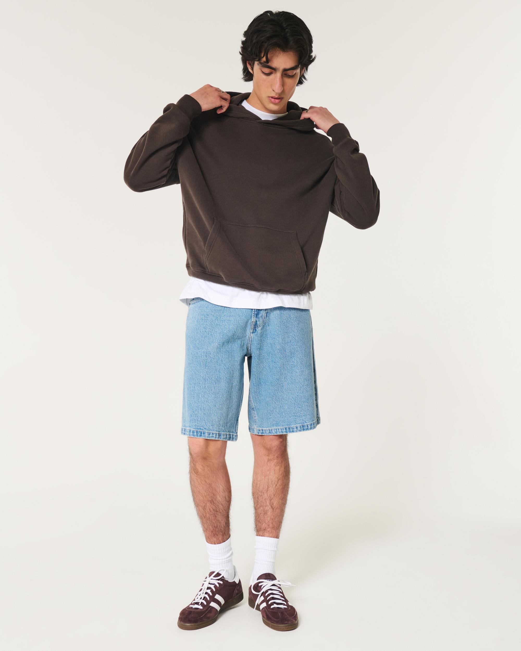 Boxy Washed Hoodie Product Image