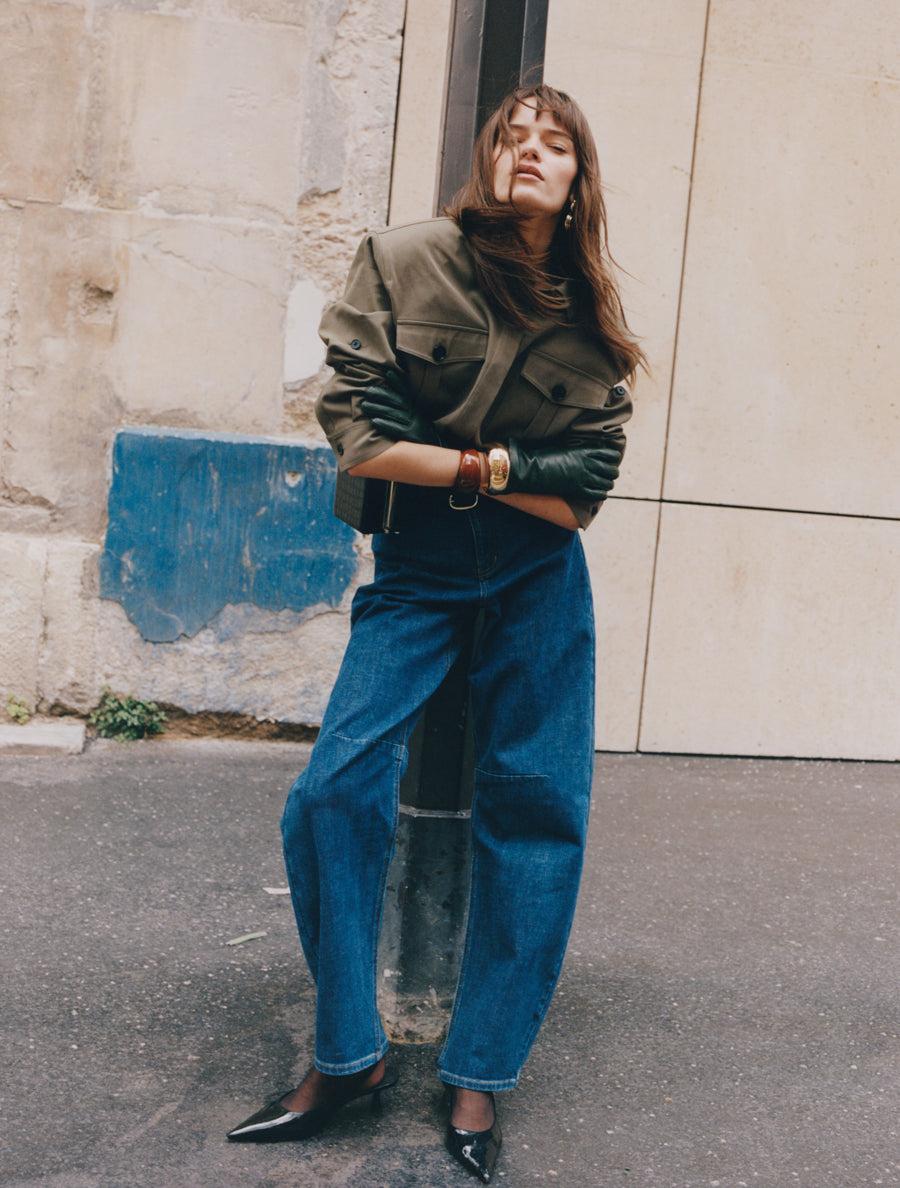 Green Cotton Shirt Product Image