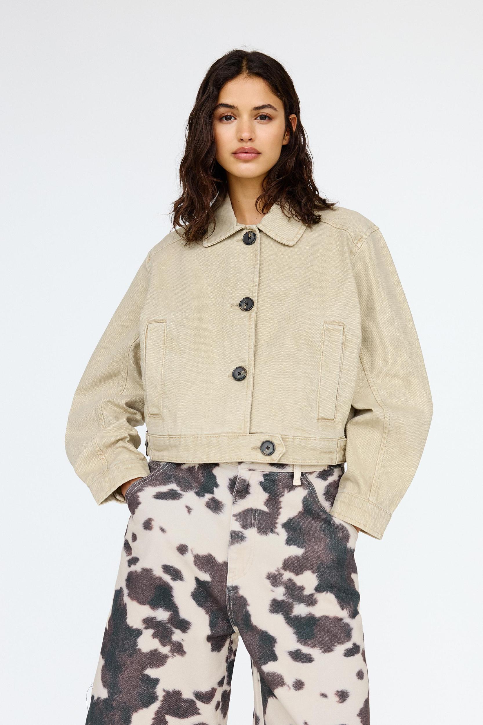 Buttoned worker jacket Product Image