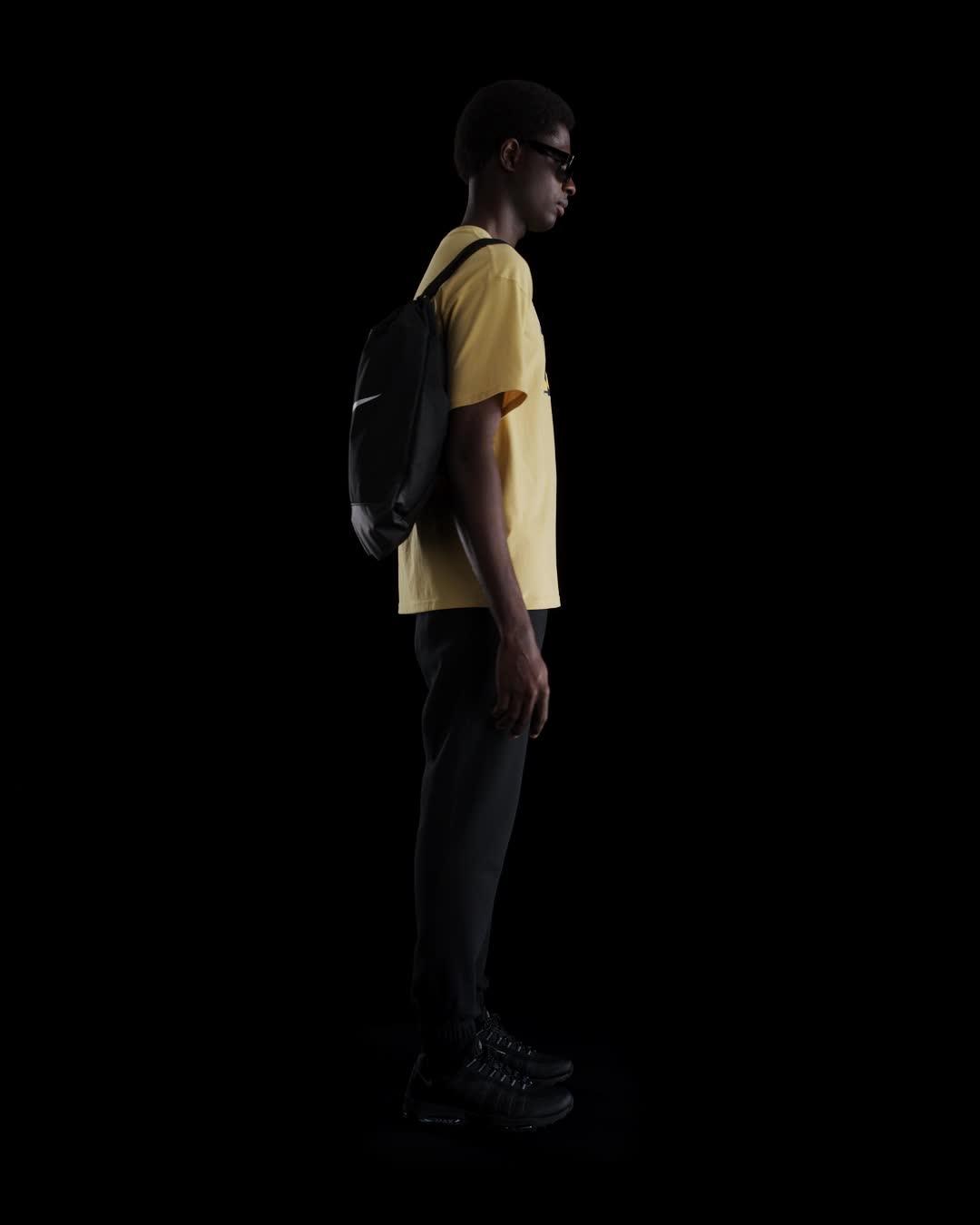 Nike Mens Nike NSW Air M90 T-Shirt - Mens White/Black Product Image