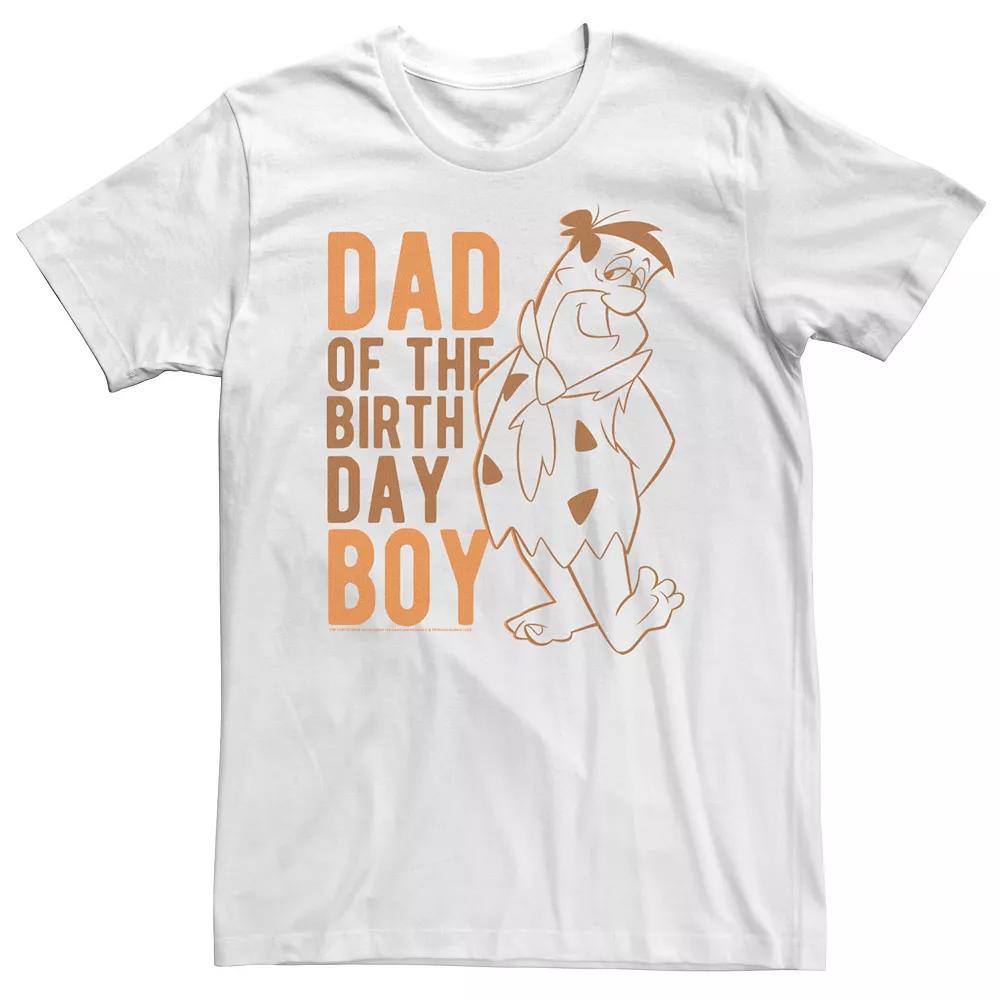 Big & Tall The Flintstones Fred Flintstone Dad Of The Birthday Girl Tee, Men's,  Product Image