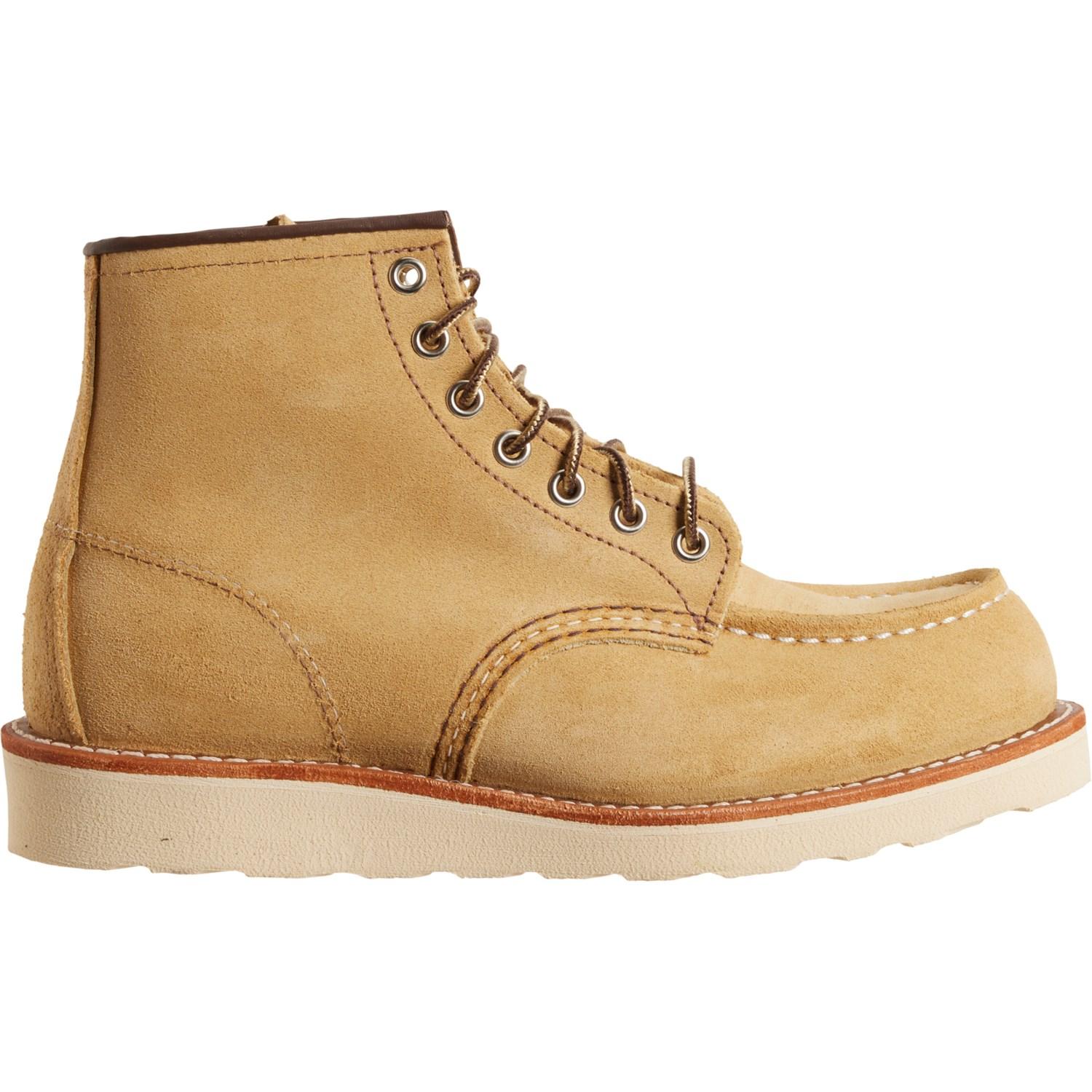 Red Wing 6” Classic Moc-Toe Boots - Leather, Factory 2nds (For Men) Product Image