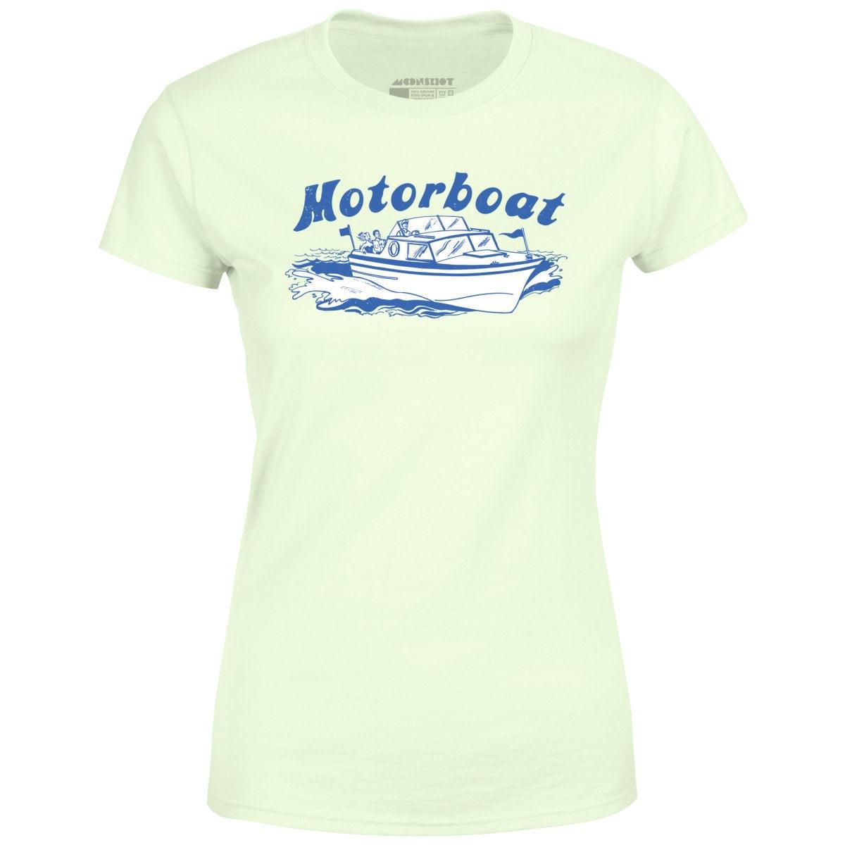 Motorboat - Women's T-Shirt Female Product Image