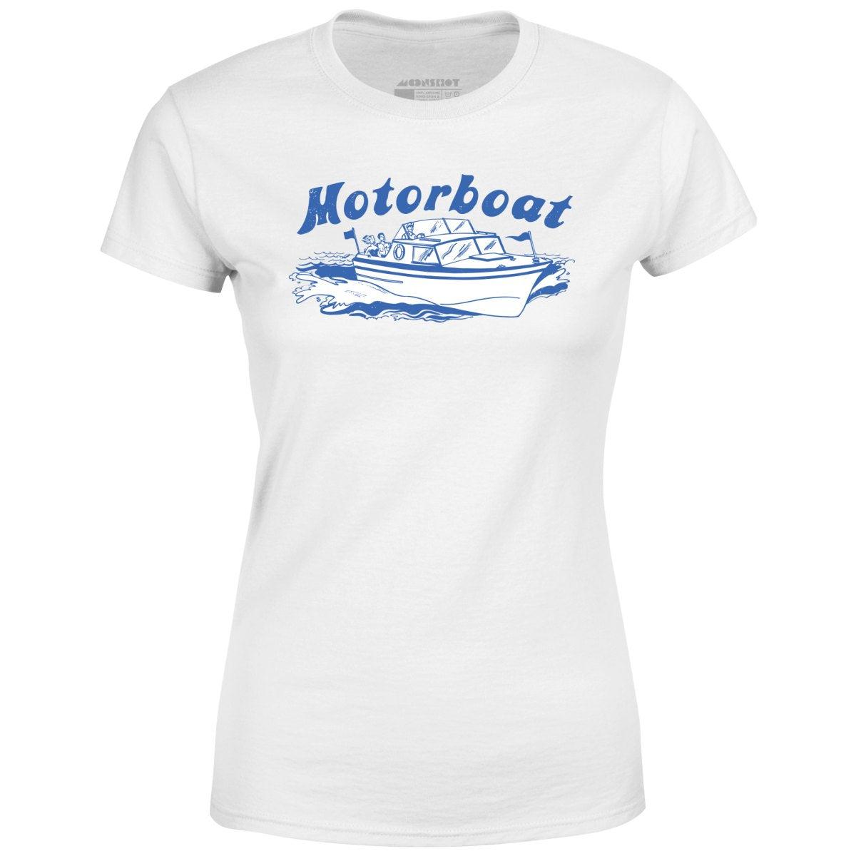 Motorboat - Women's T-Shirt Female Product Image