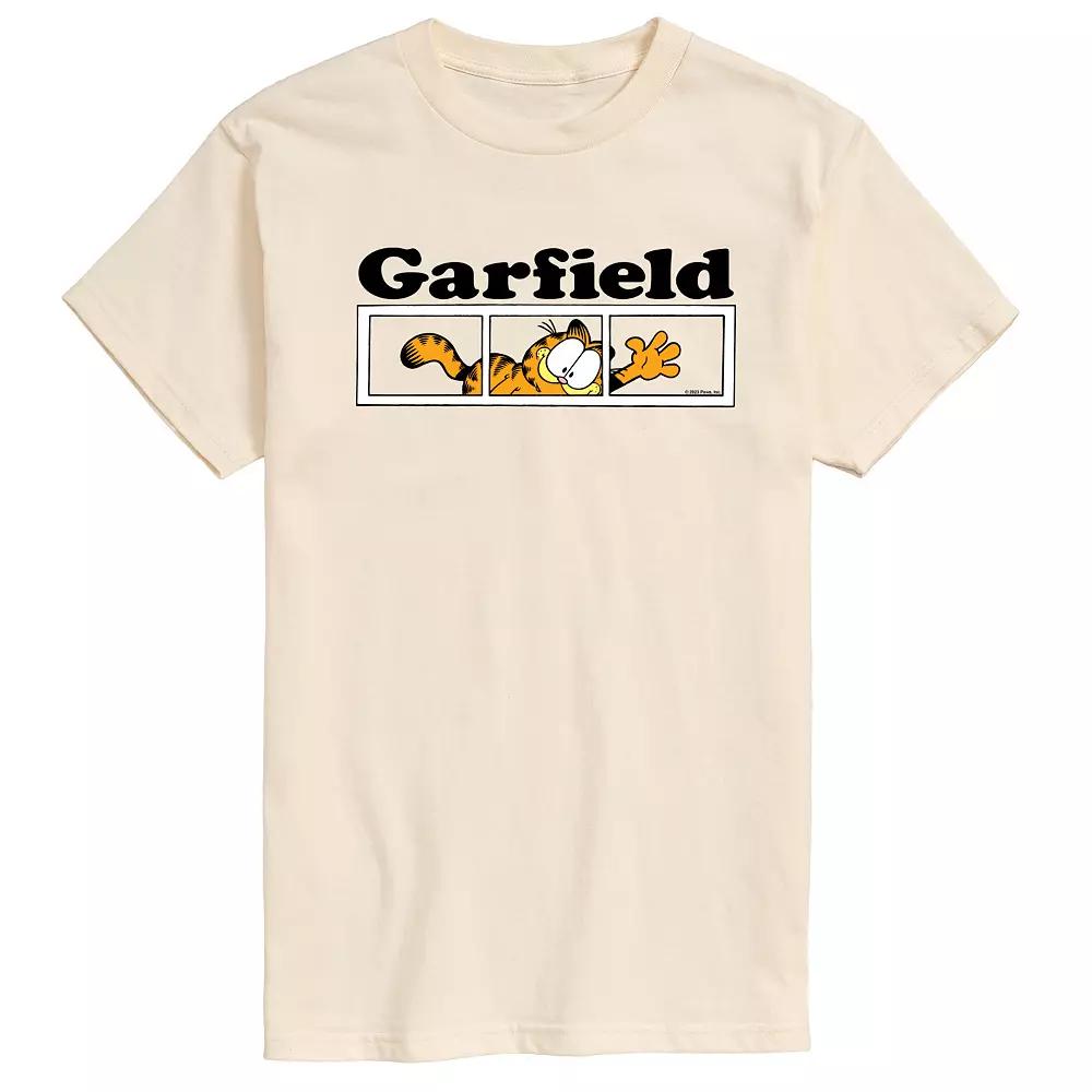 Men's Garfield Panel Logo Graphic Tee,  Product Image