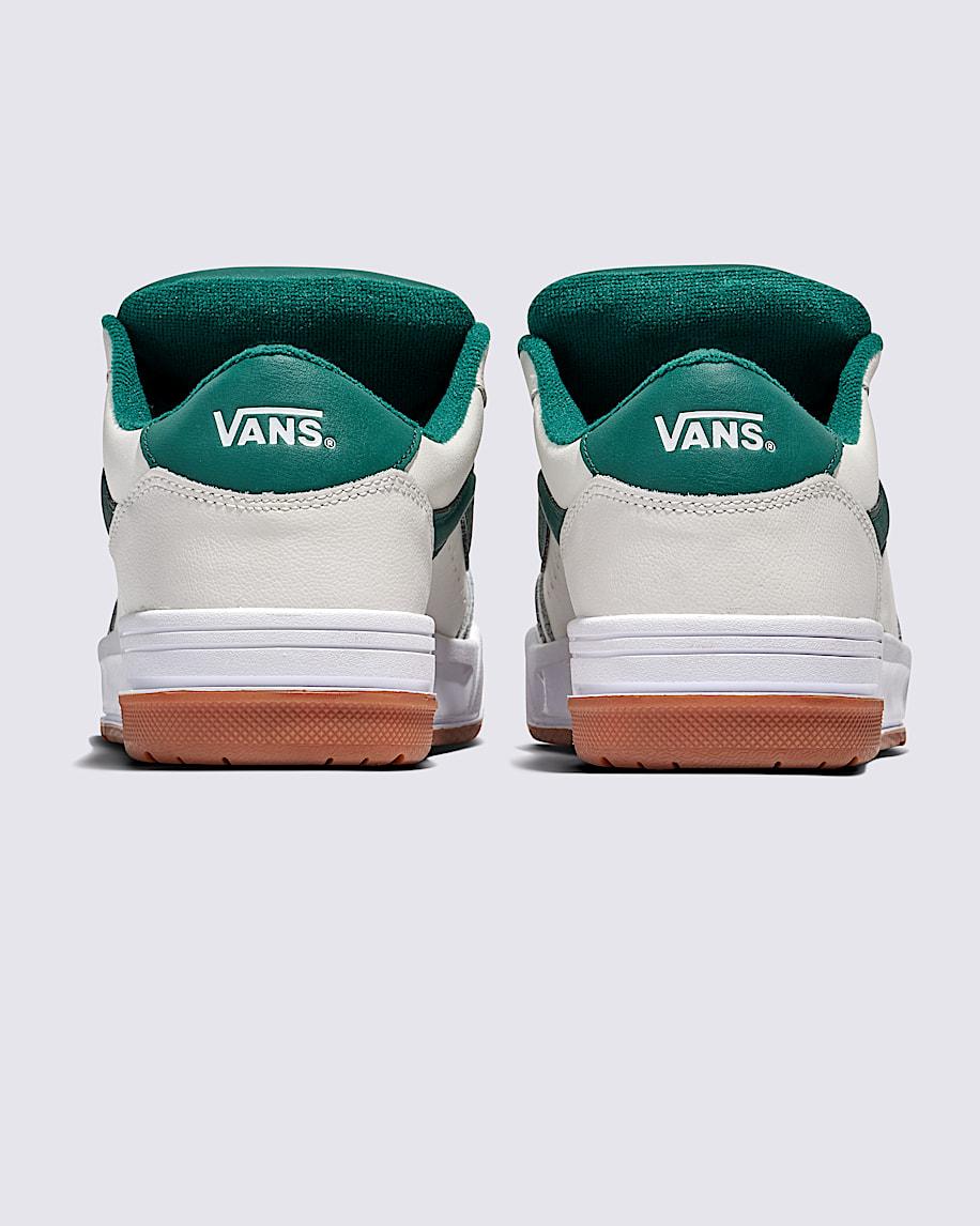 Hylane Shoe in White / Green| Vans US Product Image
