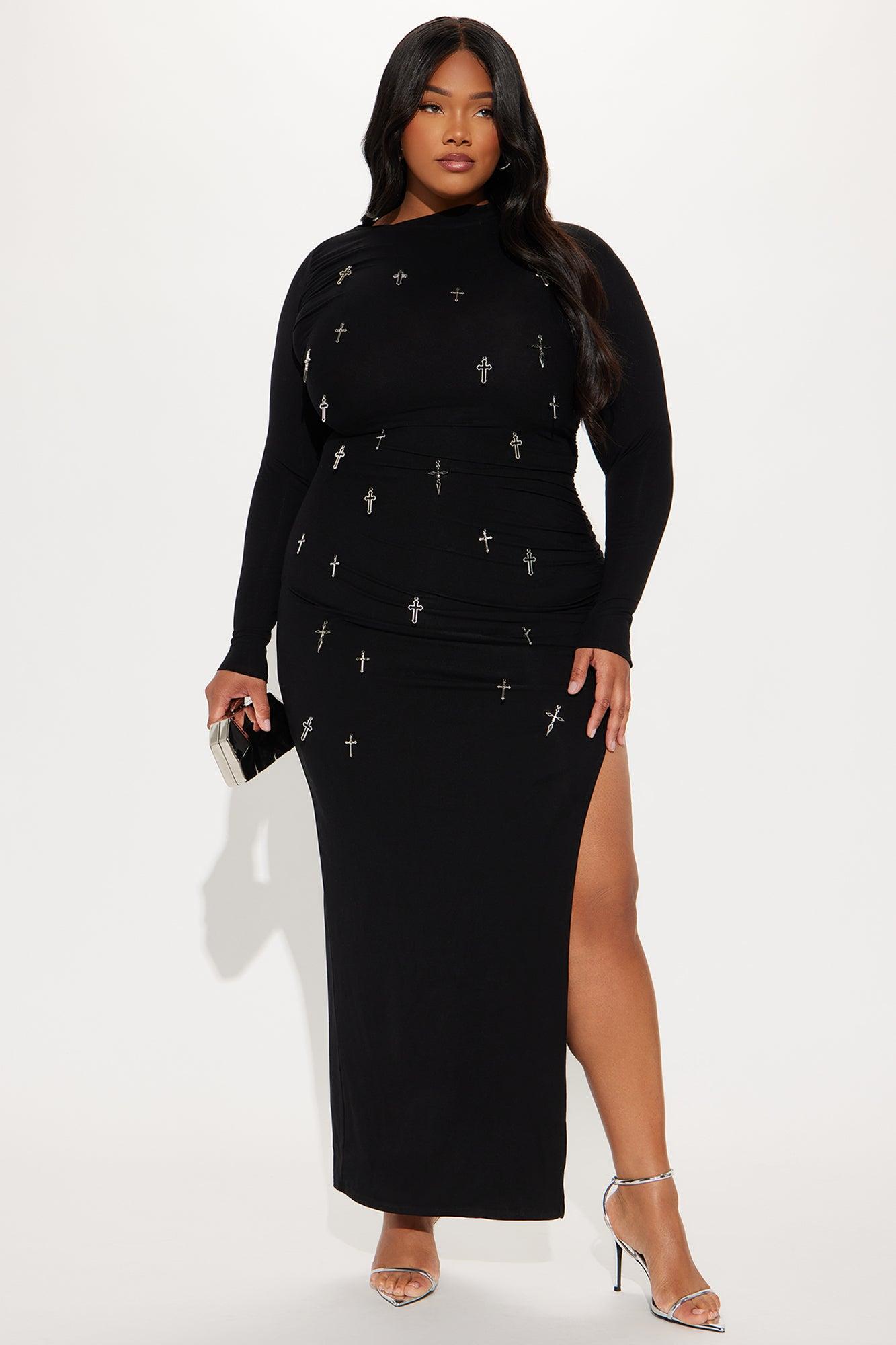 Tanya Hardware Maxi Dress - Black Product Image