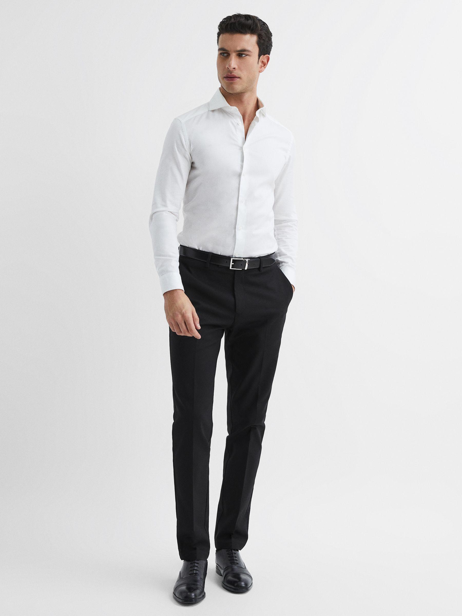 Slim Fit Chinos in Black Product Image