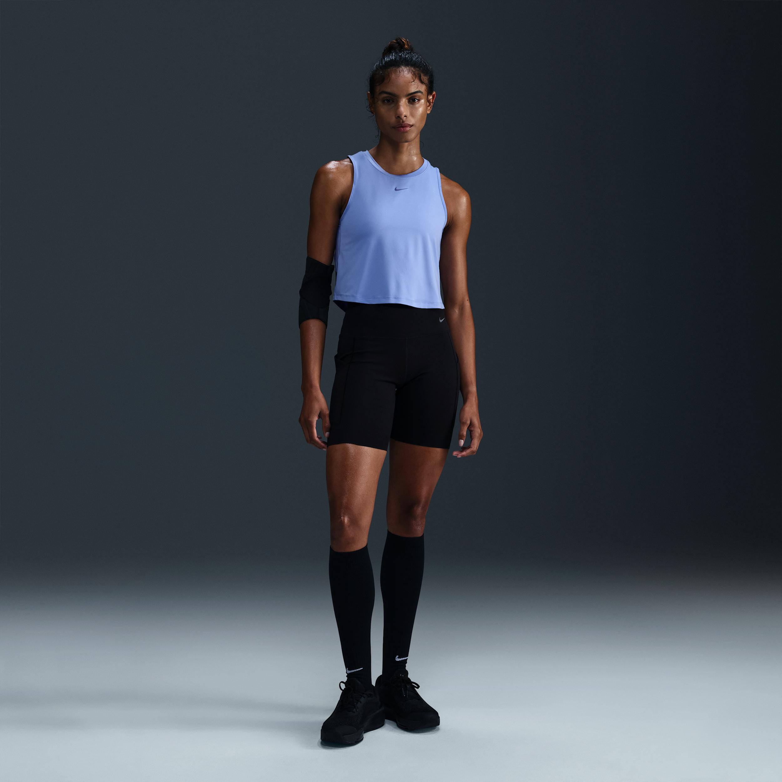 Nike Women's One Fitted Dri-FIT Short-Sleeve Top Product Image