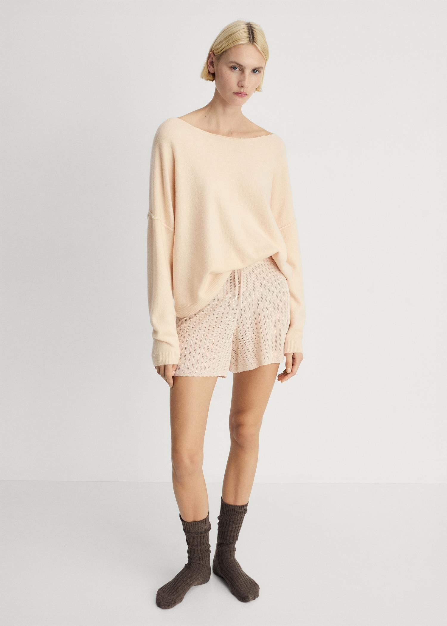 Oversize knit sweater - Women | MANGO USA Product Image