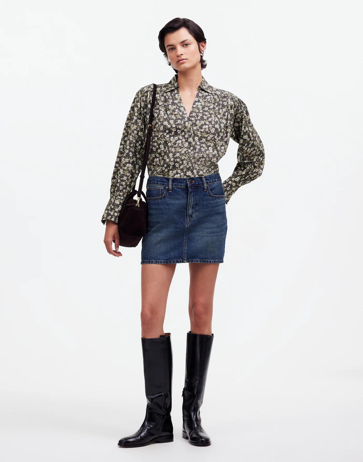 Easy Long-Sleeve Popover Shirt Product Image