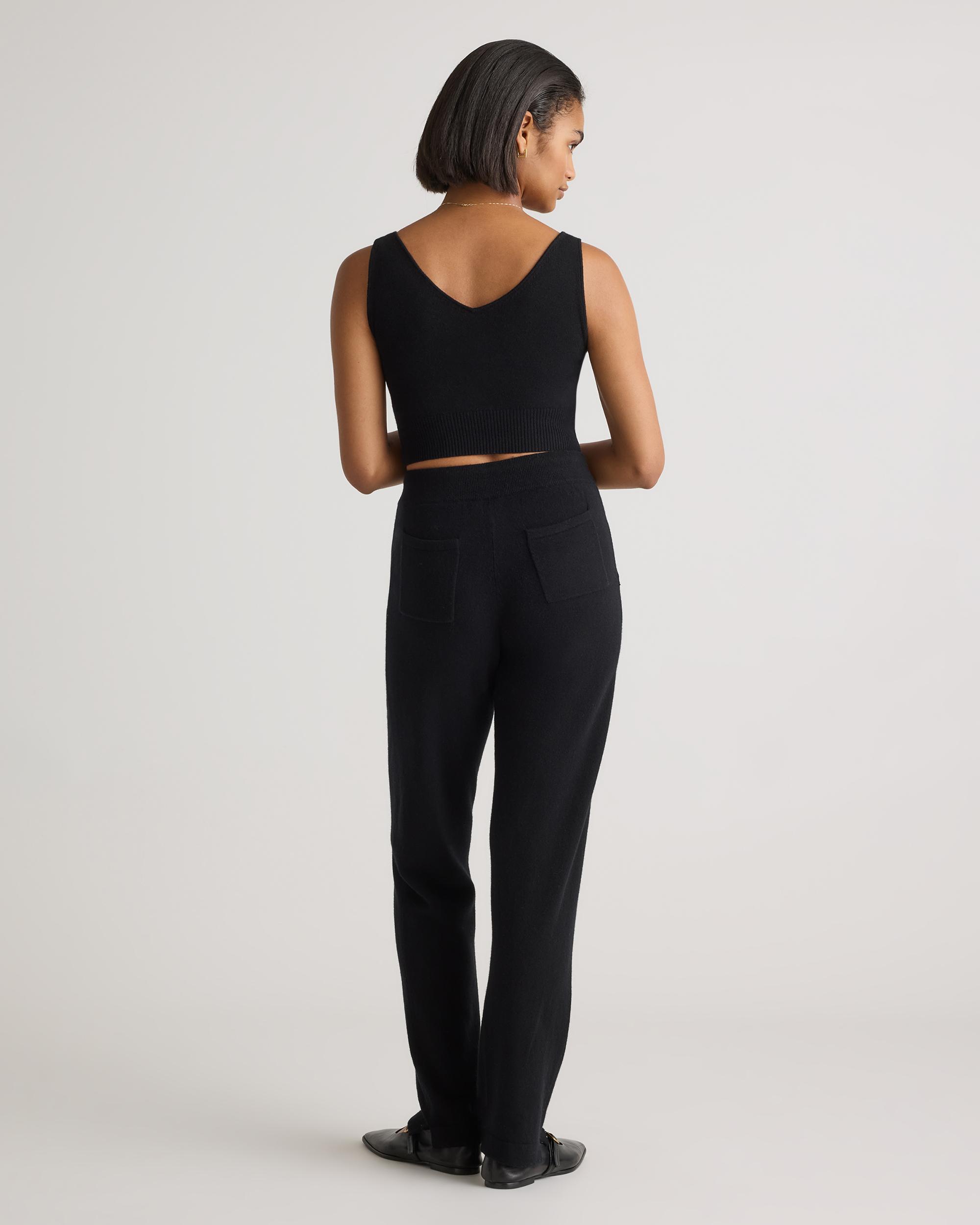 Quince | Women's Mongolian Cashmere Straight Leg Pants Product Image