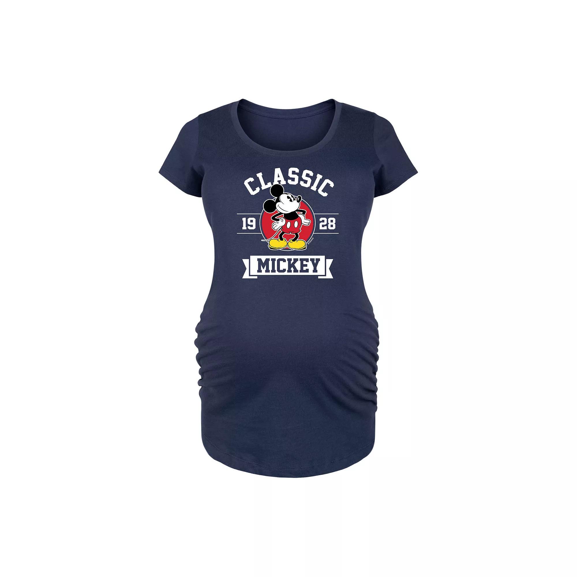 Disney's Mickey Mouse Maternity Classic 1928 Graphic Tee, Women's,  Product Image