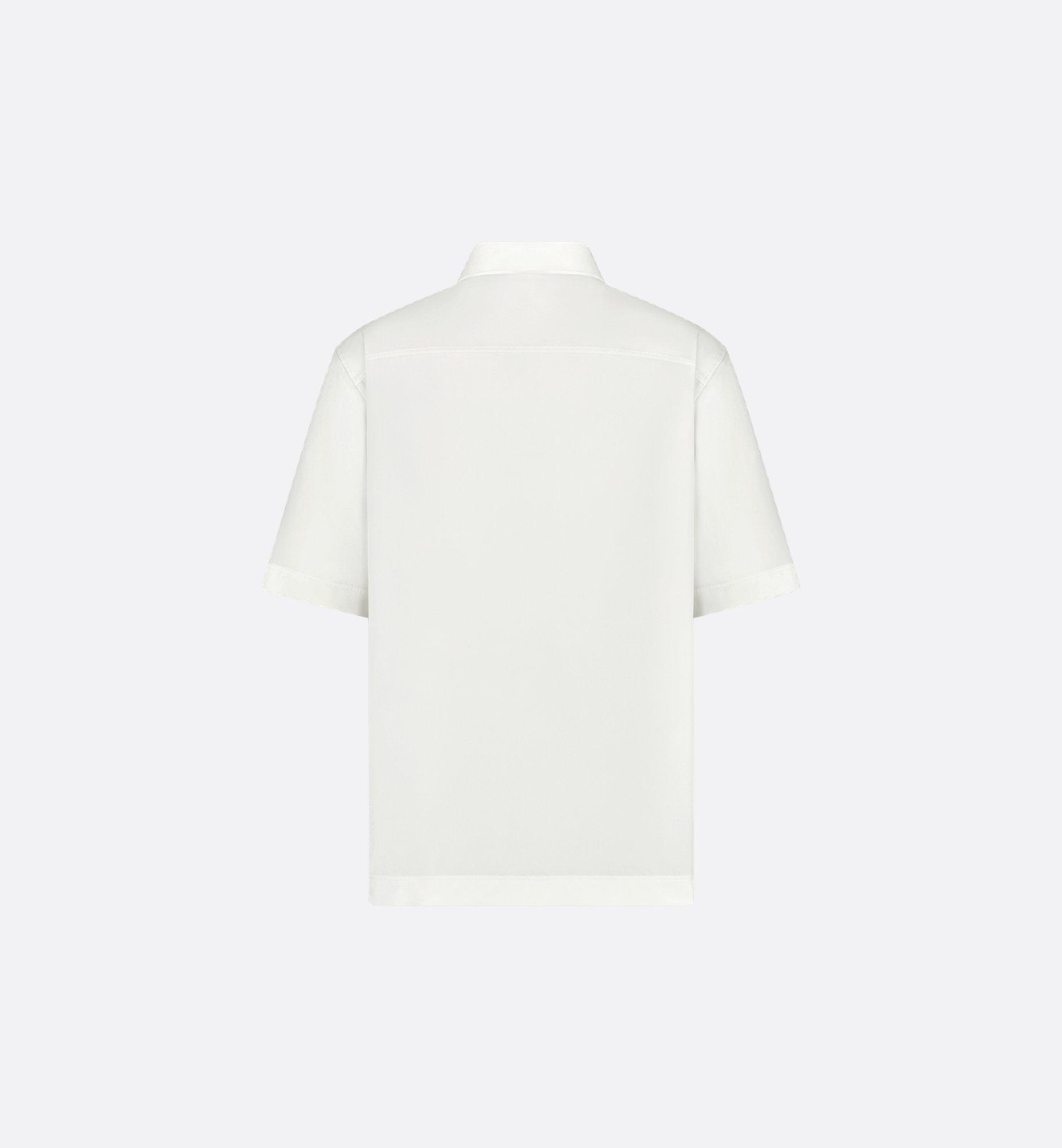 Polo Shirt with CD Diamond Embroidery Product Image