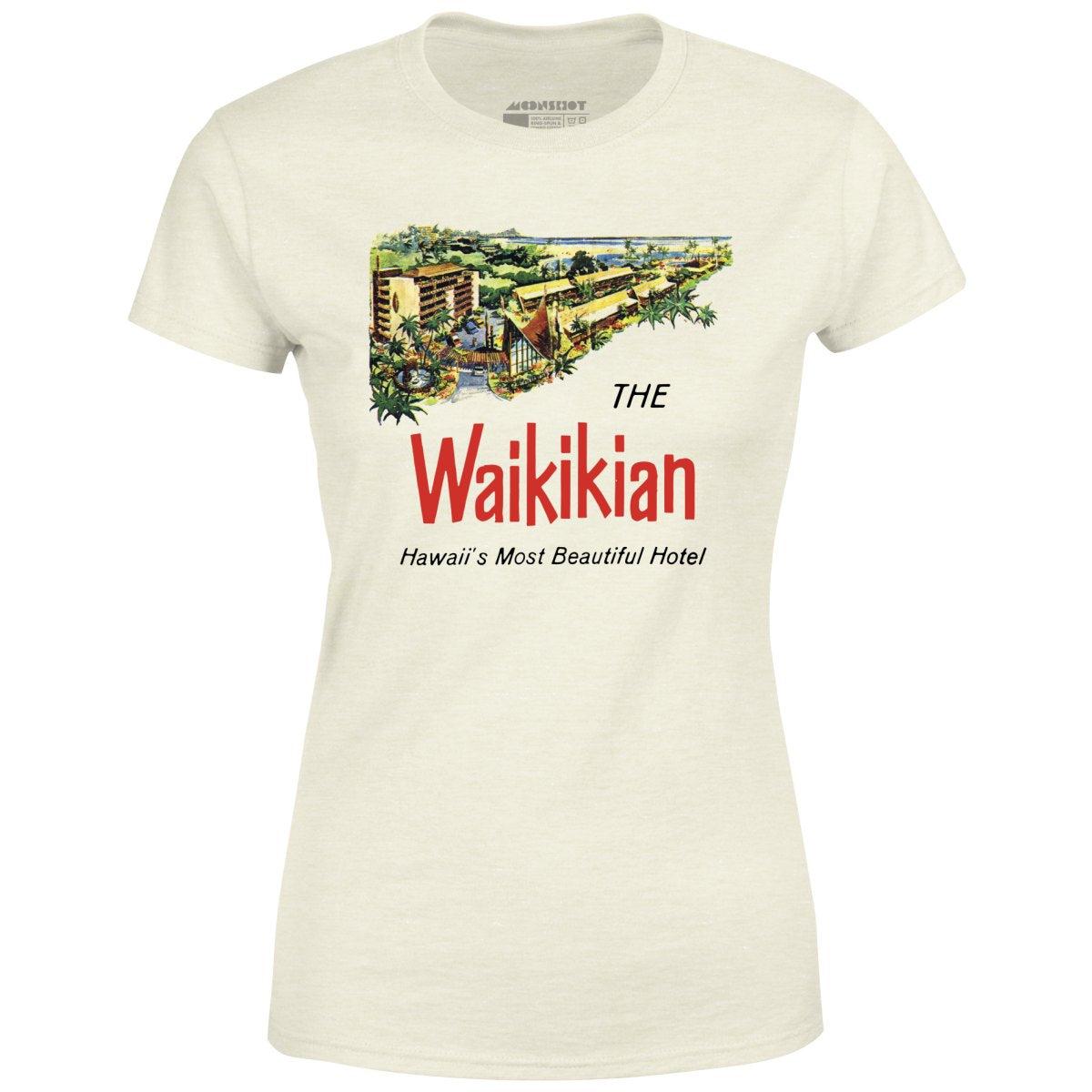 The Waikikian - Waikiki, HI - Vintage Hotel - Women's T-Shirt Female Product Image