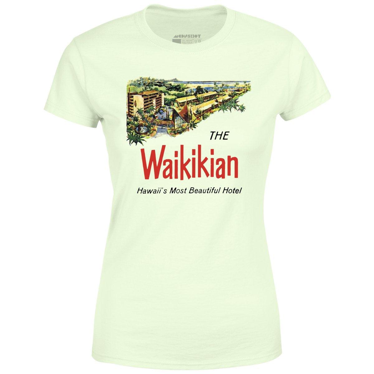 The Waikikian - Waikiki, HI - Vintage Hotel - Women's T-Shirt Female Product Image