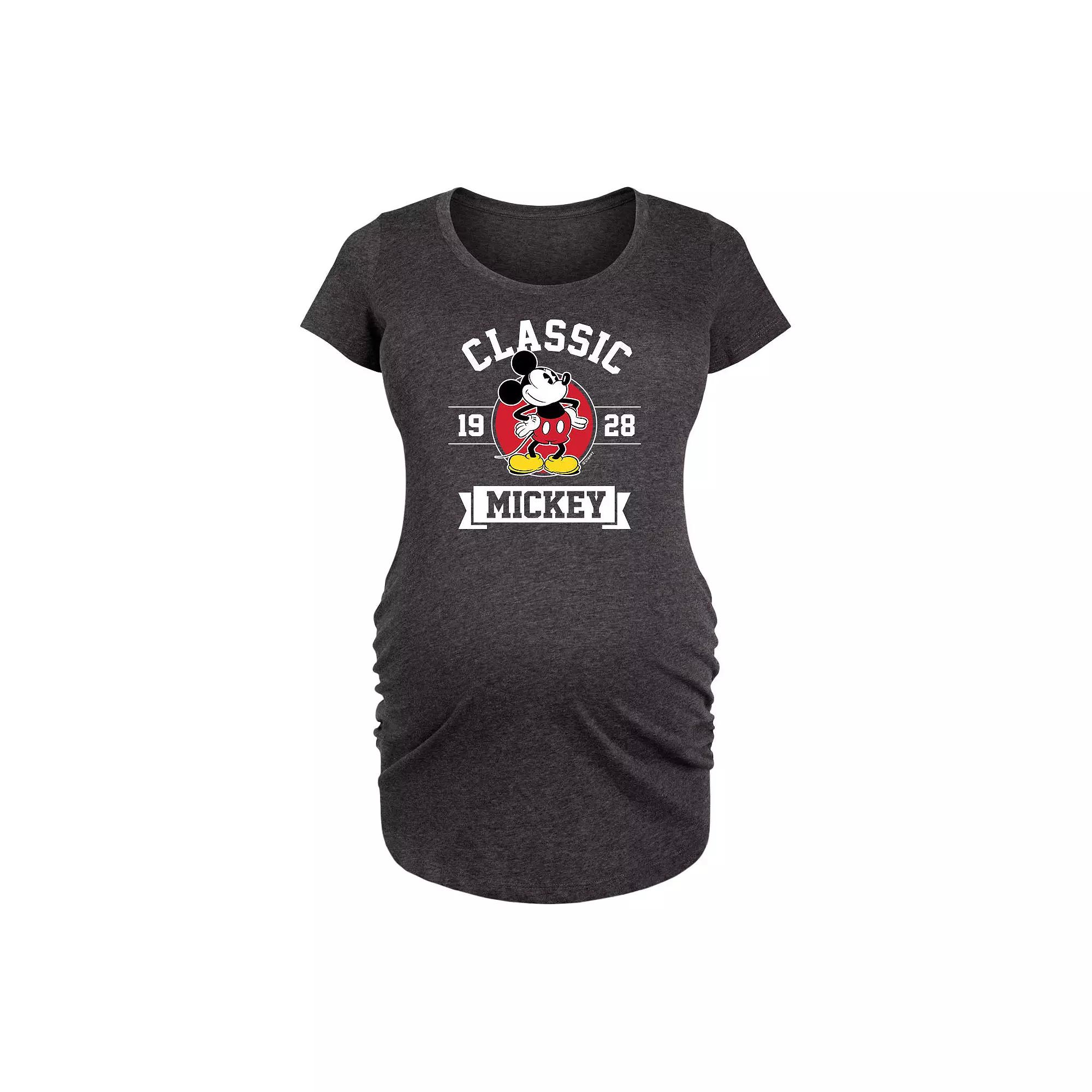 Disney's Mickey Mouse Maternity Classic 1928 Graphic Tee, Women's,  Product Image