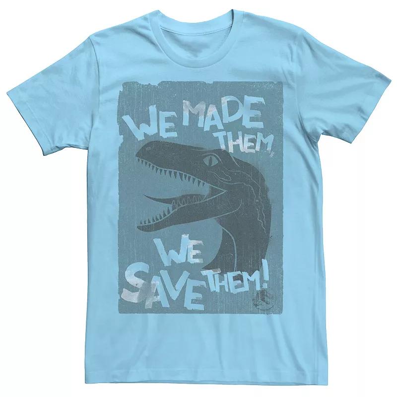 Men's Jurassic World 2 "We Made Them, We Save Them!" Tee,  Product Image