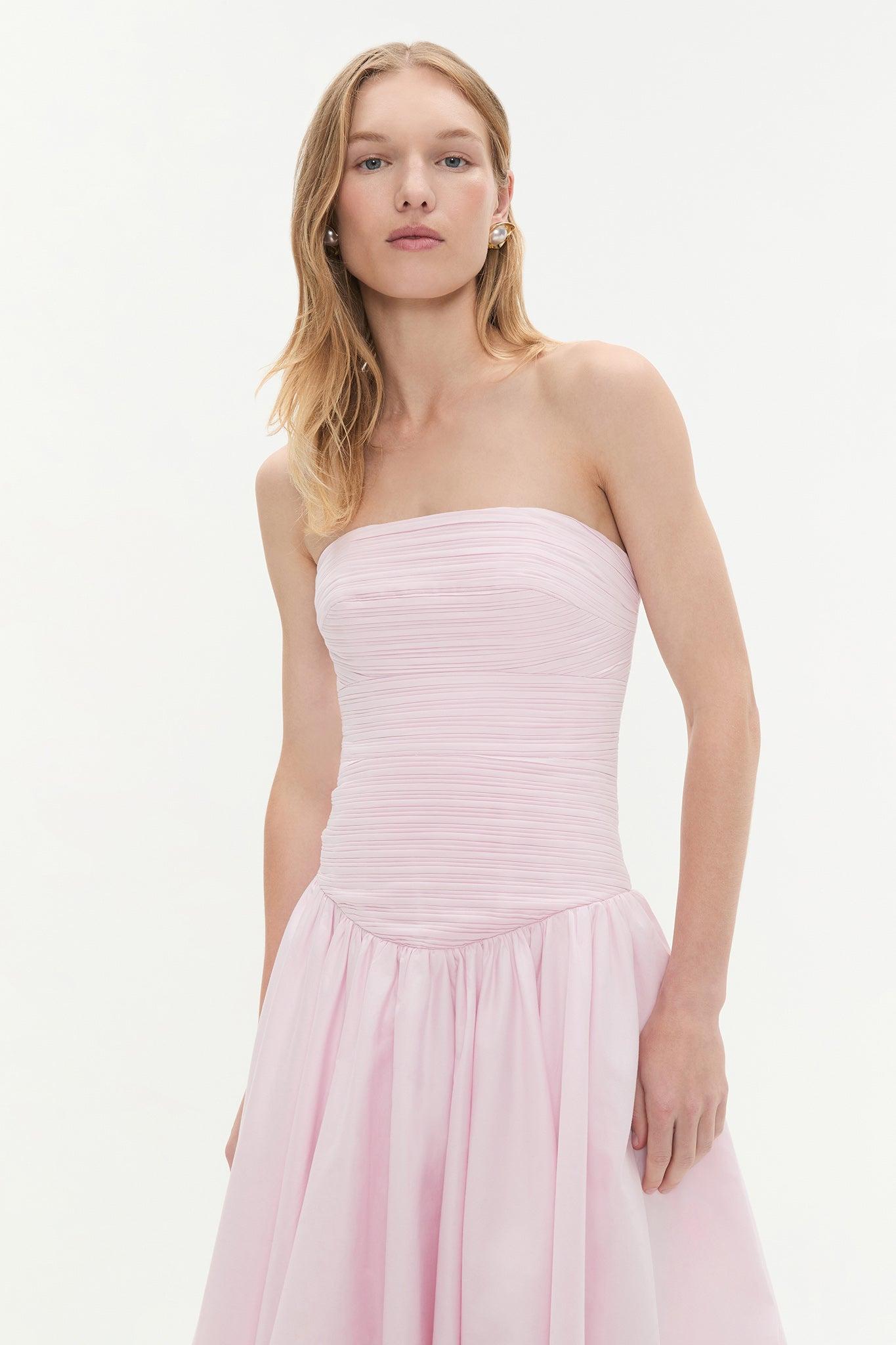 Violette Bubble Midi Dress Product Image