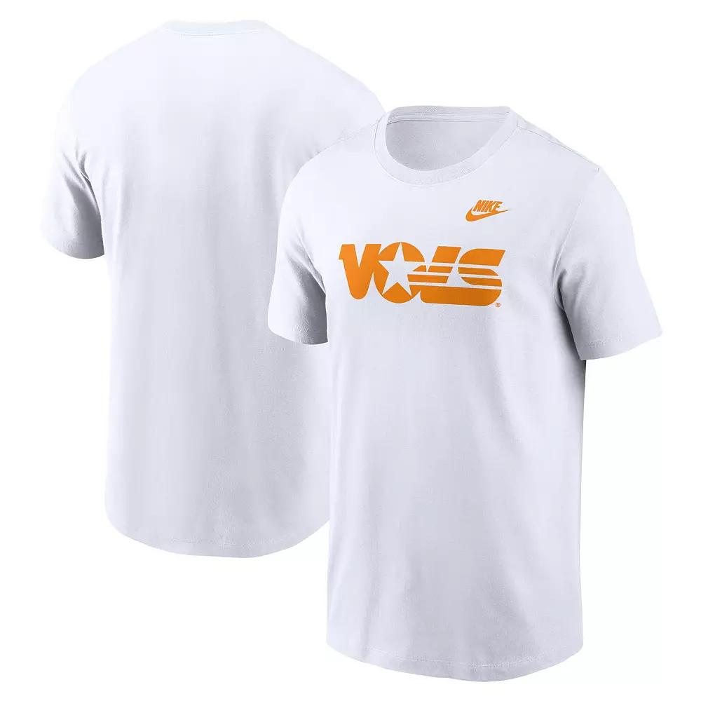 Men's Nike White Tennessee Volunteers Campus Local T-Shirt,  Product Image