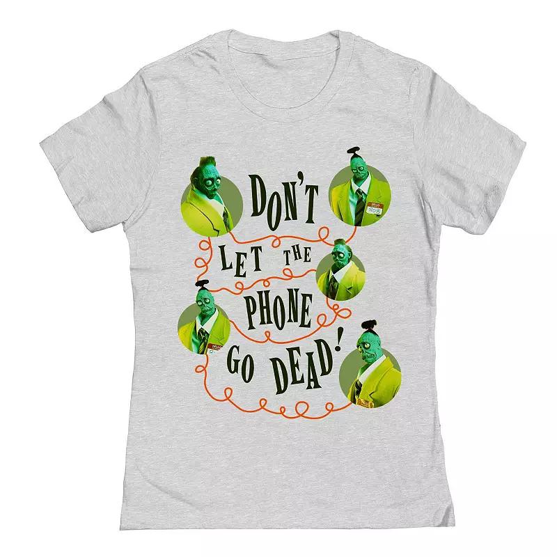 Junior's Don't Let The Phone Go Dead Beetlejuice Graphic Tee, Women's,  Product Image