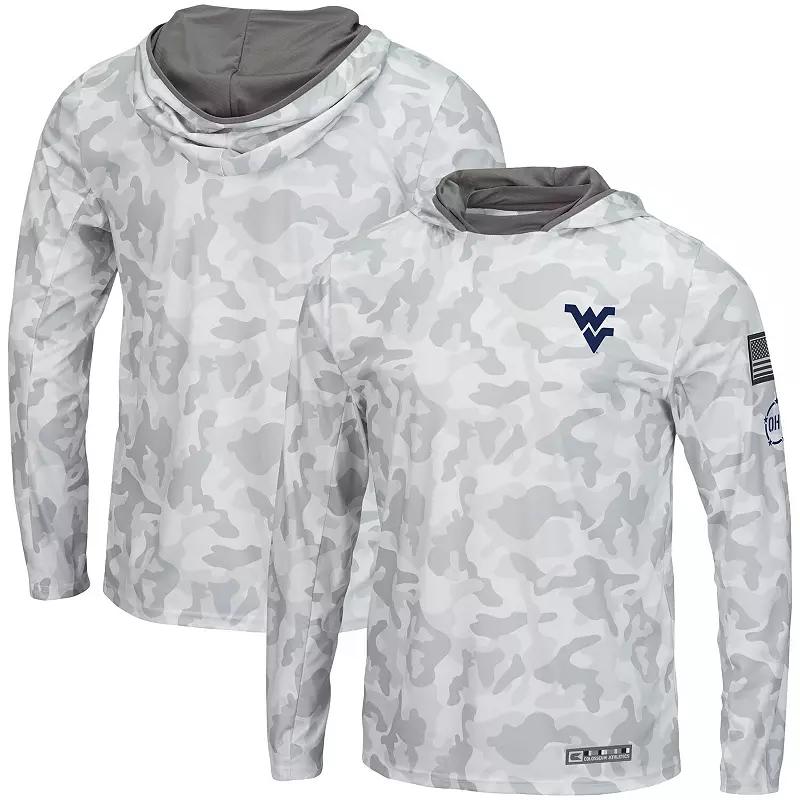 Men's Colosseum Arctic Camo Georgia Bulldogs OHT Military Appreciation Long Sleeve Hoodie Top,  Product Image