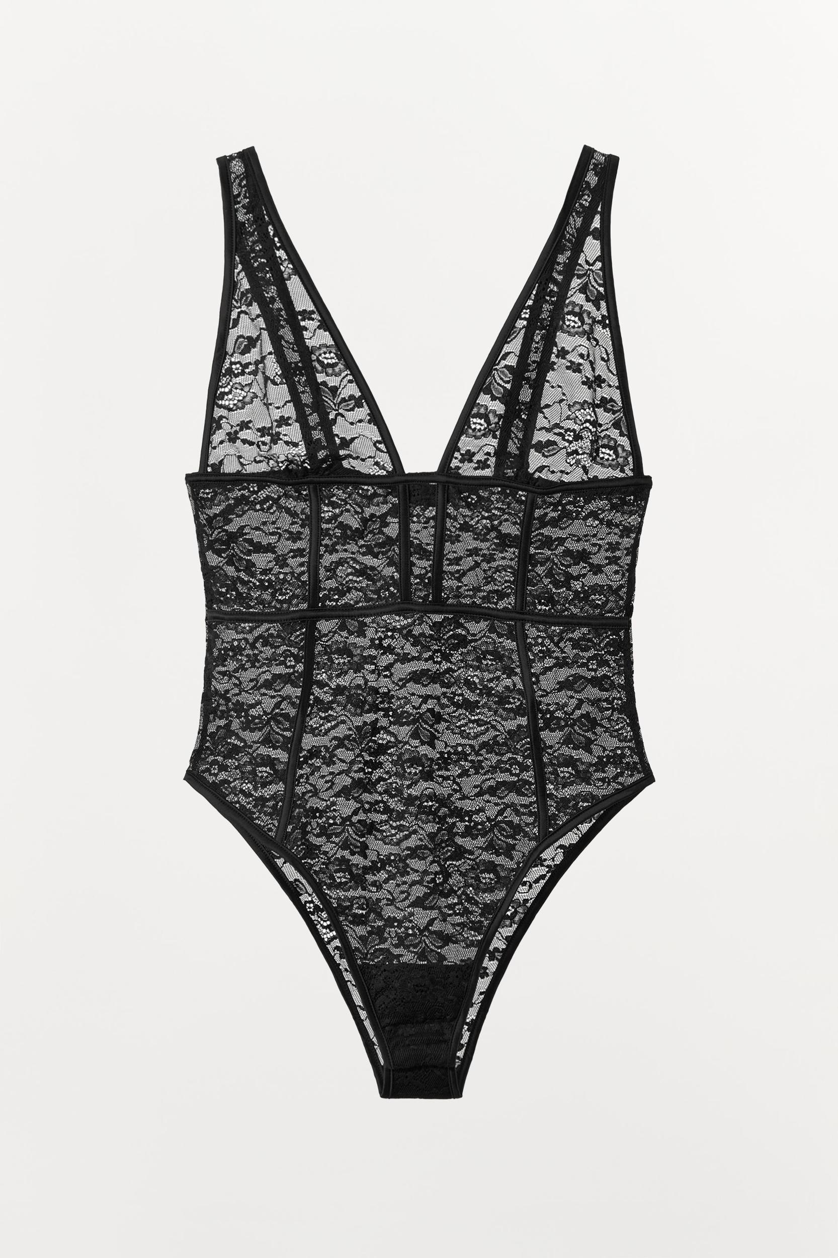 COMBINATION LACE BODYSUIT Product Image