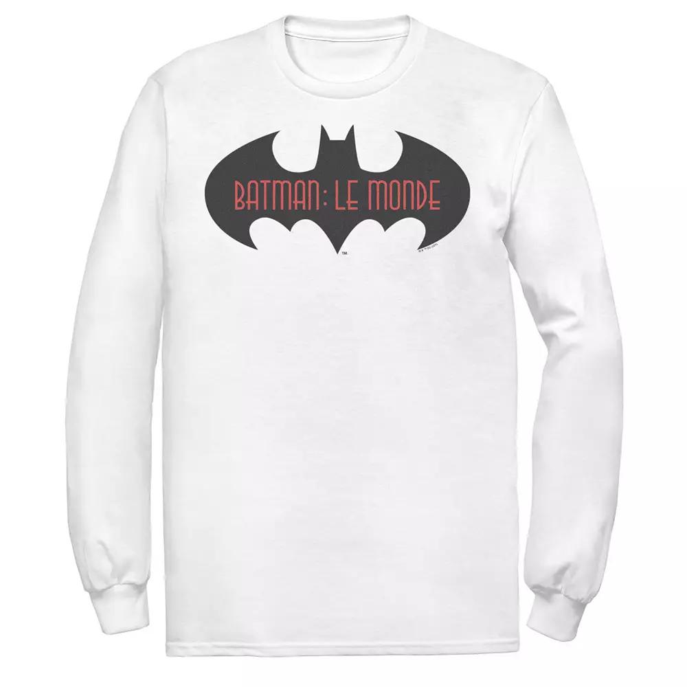 Men's Batman: Le Monde France Logo Tee,  Product Image