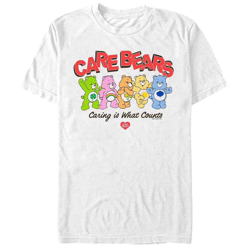 Men's Care Bears Coming Is What Counts Graphic Tee,  Product Image