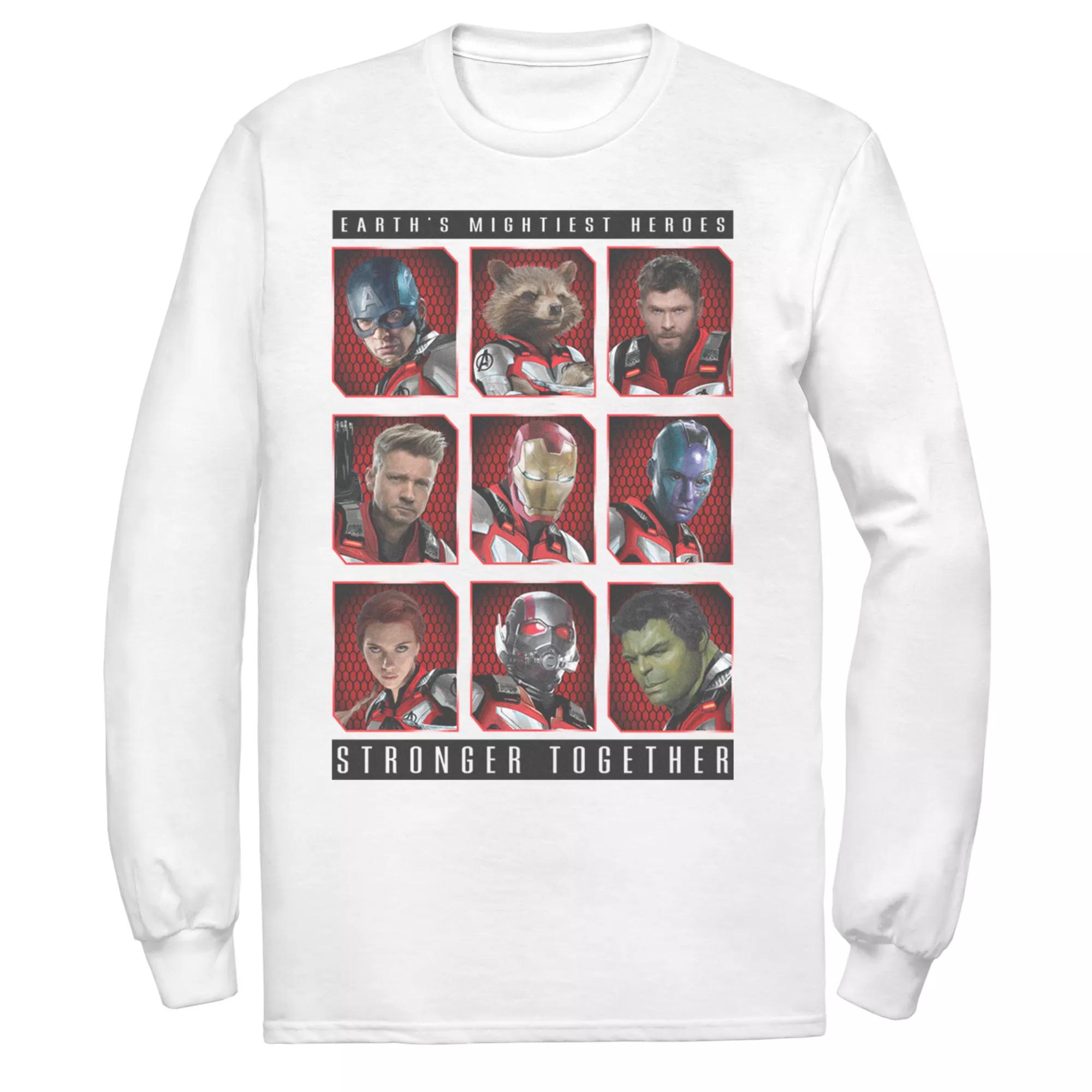 Men's Marvel Avengers Endgame Mightiest Heroes Poster Tee,  Product Image