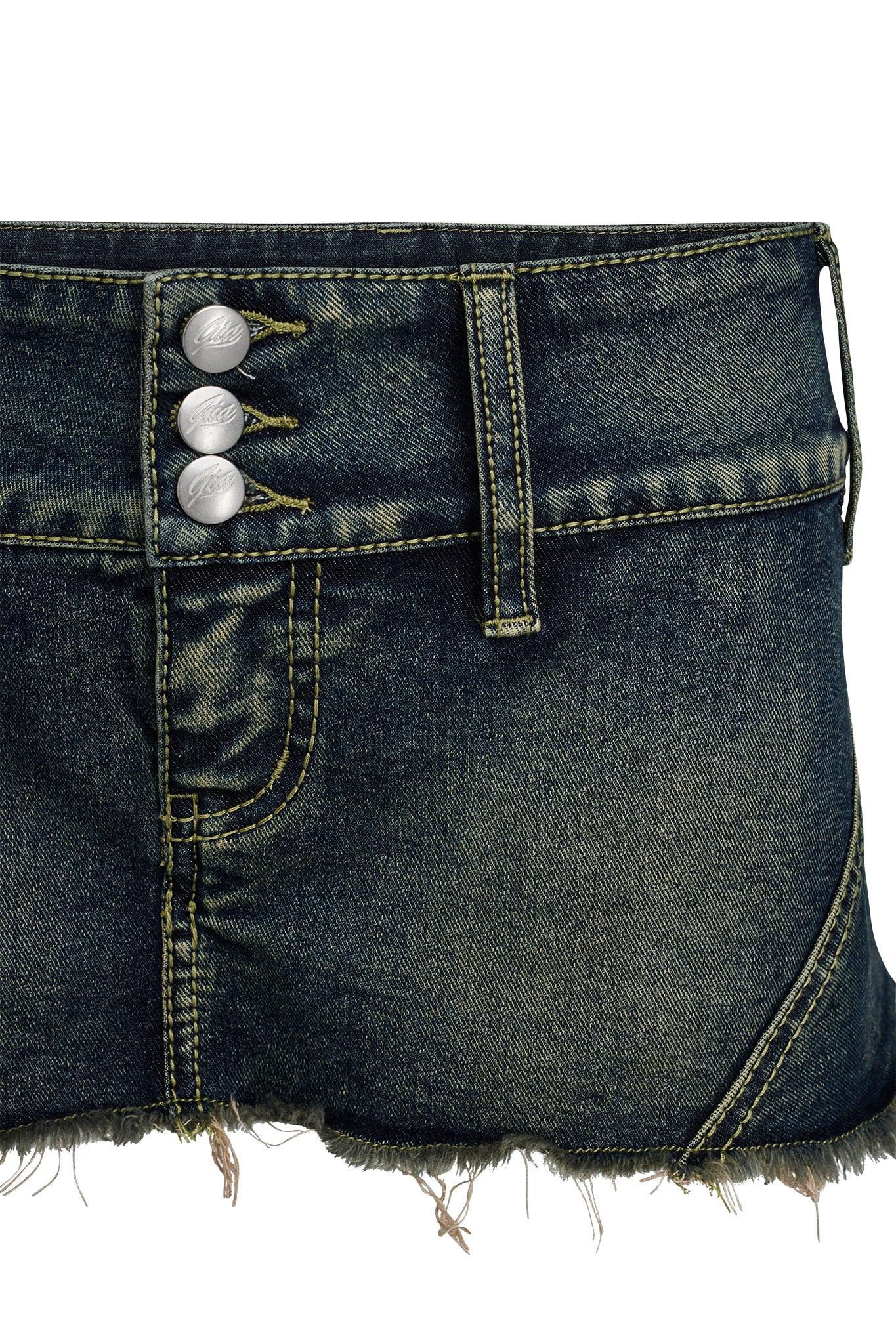 NYKKO SKORT - BLUE : DENIM BLUE Product Image