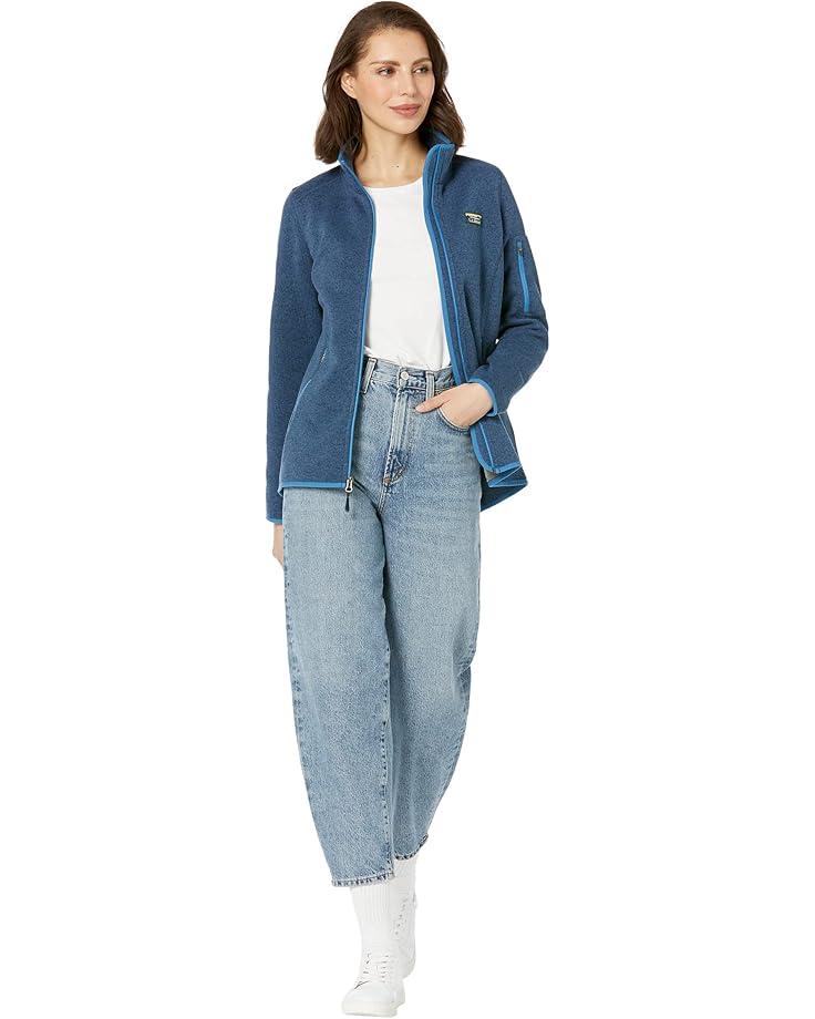 Quilted Full Zip Sweatshirt Product Image