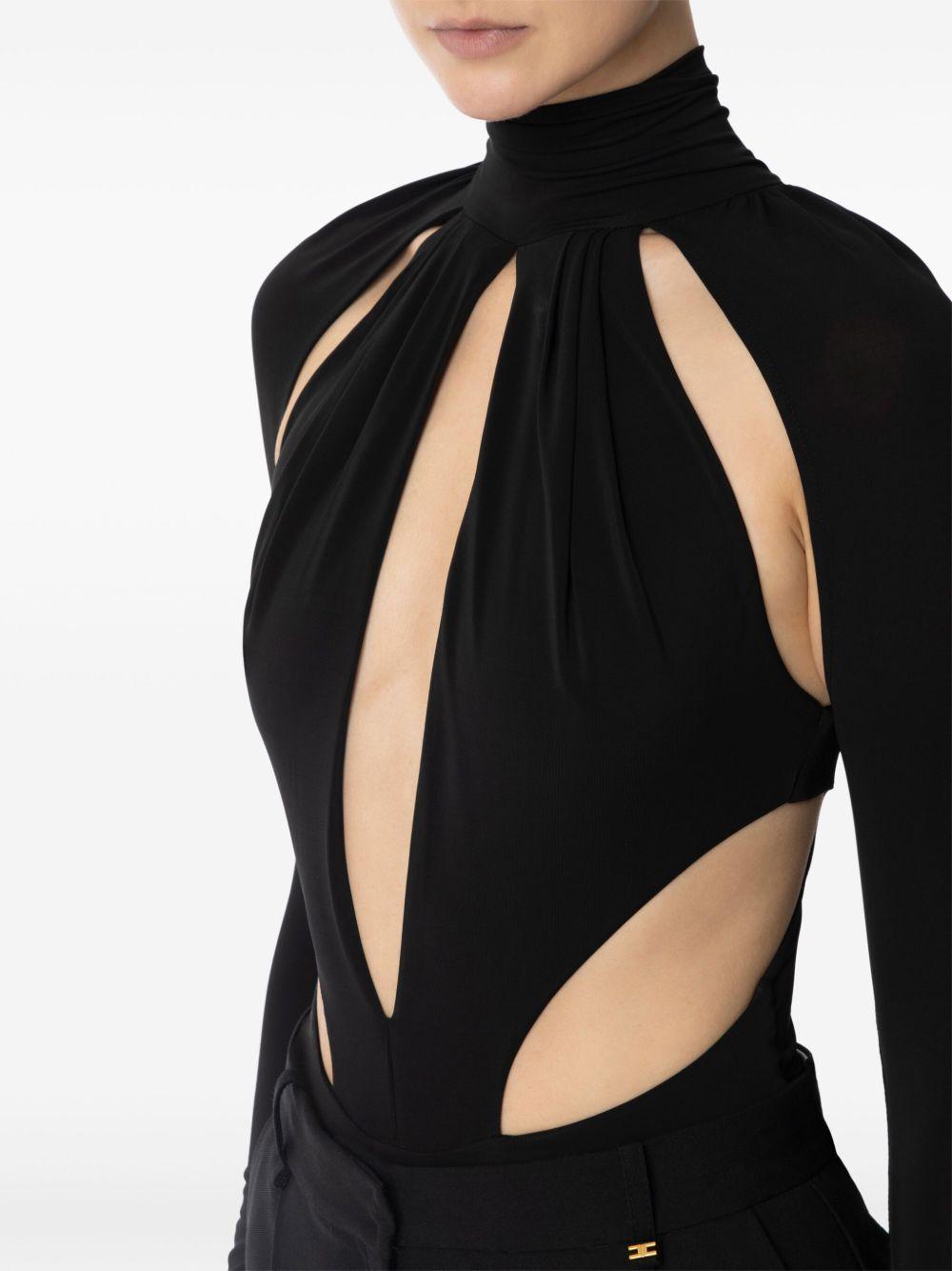 cut-out jersey bodysuit Product Image