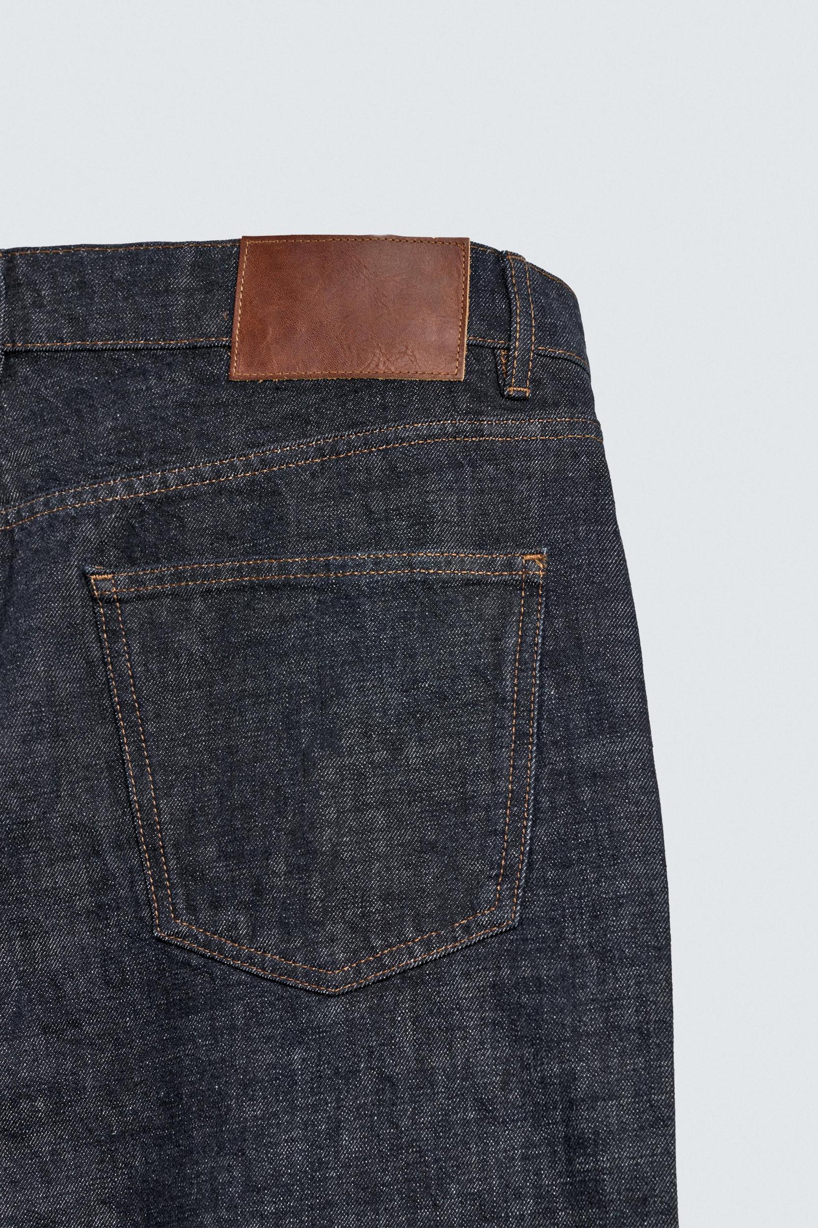 BUTTON-FRONT LOOSE FIT JEANS Product Image