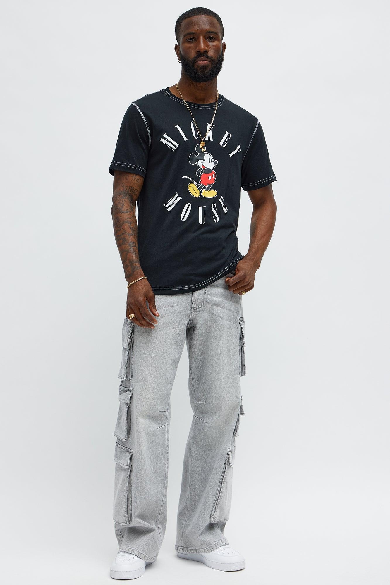 Disney Mickey Club Member Short Sleeve Tee - Black Male Product Image