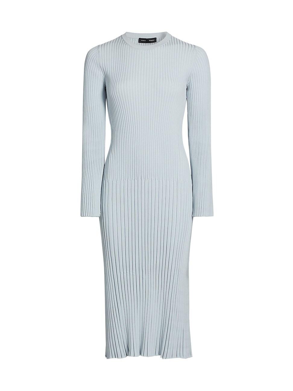 Womens Kenna Rib-Knit Midi-Dress Product Image