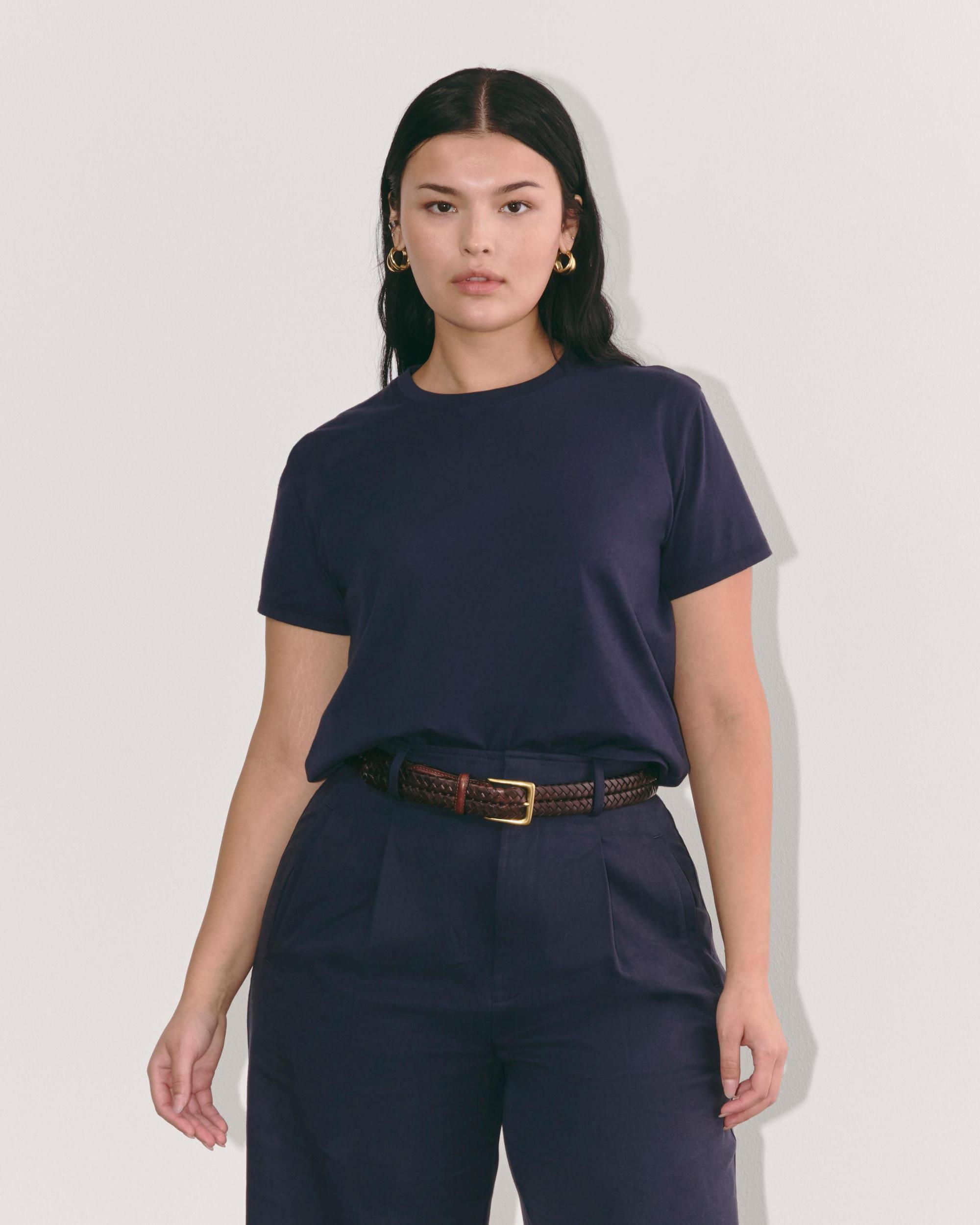 Womens Box-Cut T-Shirt in Essential Cotton by Everlane Product Image