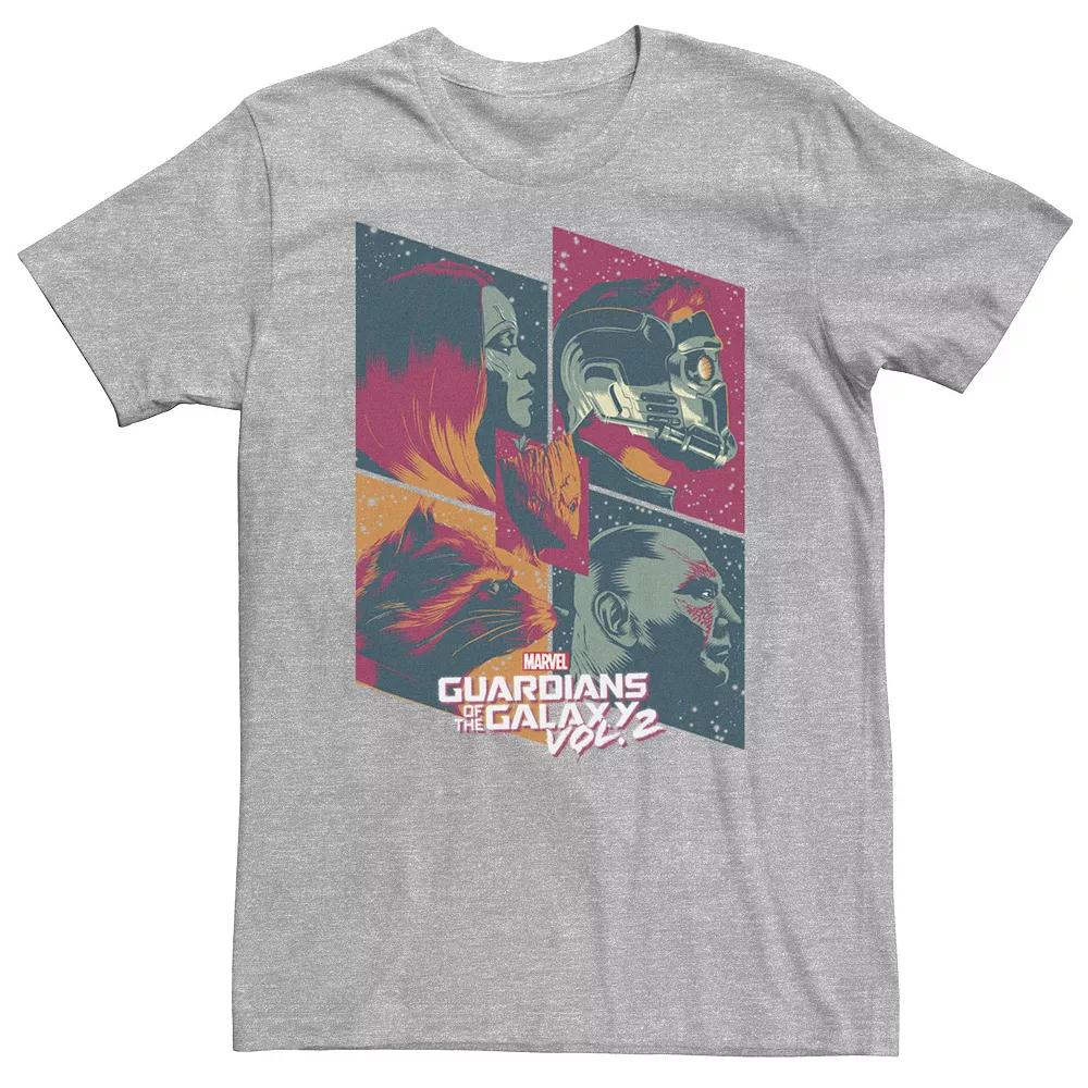 Big & Tall Marvel Guardians of the Galaxy Vol. 2 Team Five Tee, Men's,  Product Image