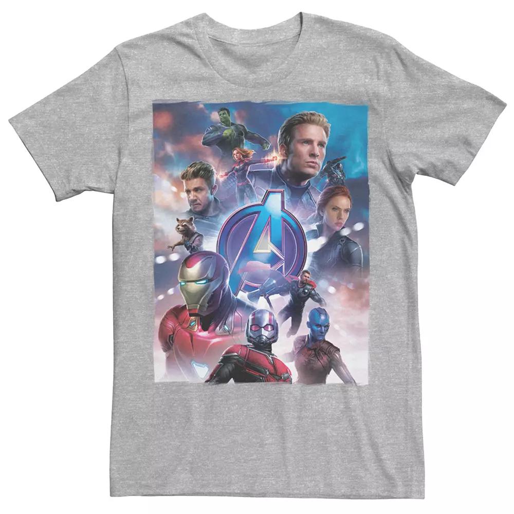 Men's Marvel Avengers Action Pose Tee,  Product Image