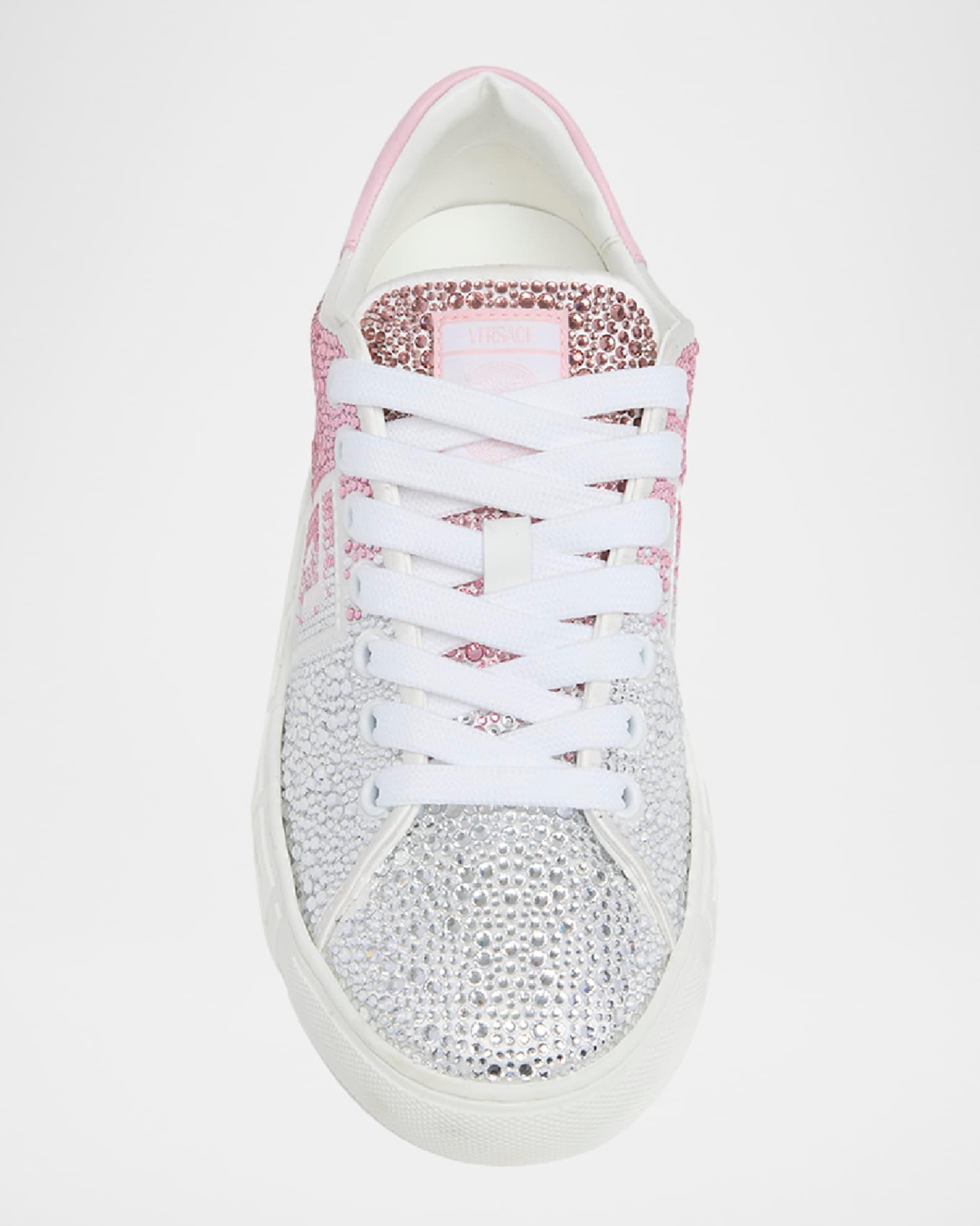 Crystal Greca Low-Top Sneakers Product Image