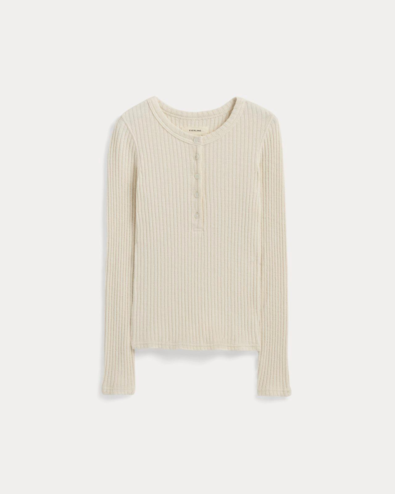 The Cozy Rib Henley Product Image