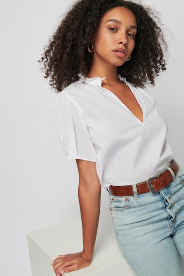 Rosanna Blouse - White Product Image