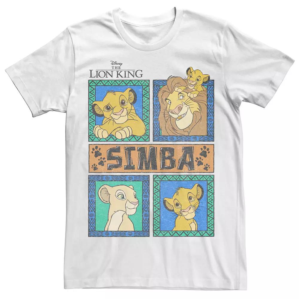 Big & Talll Lion King Simbafied Lion Tee, Men's,  Product Image