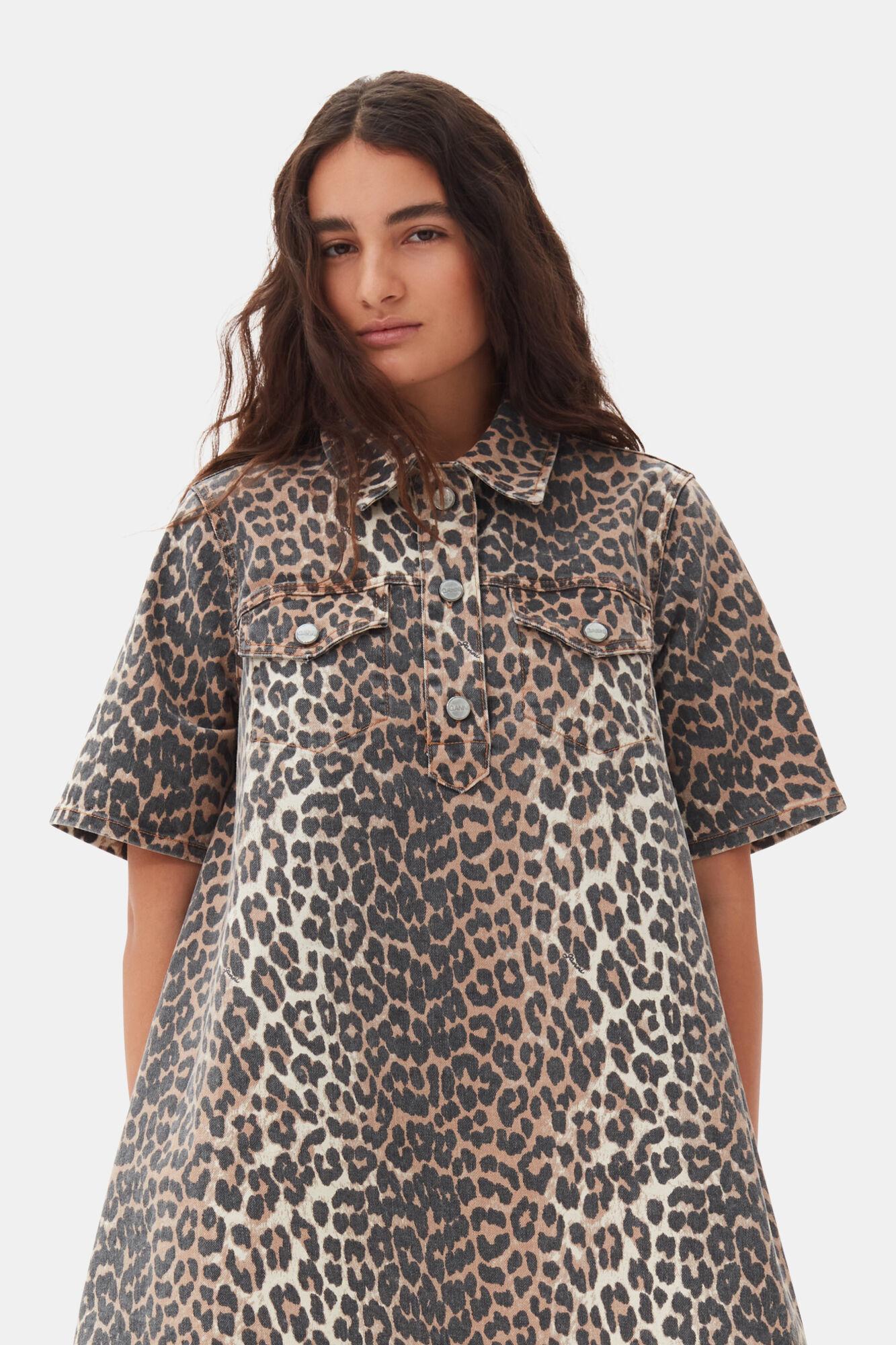 Leopard Mini Dress Product Image
