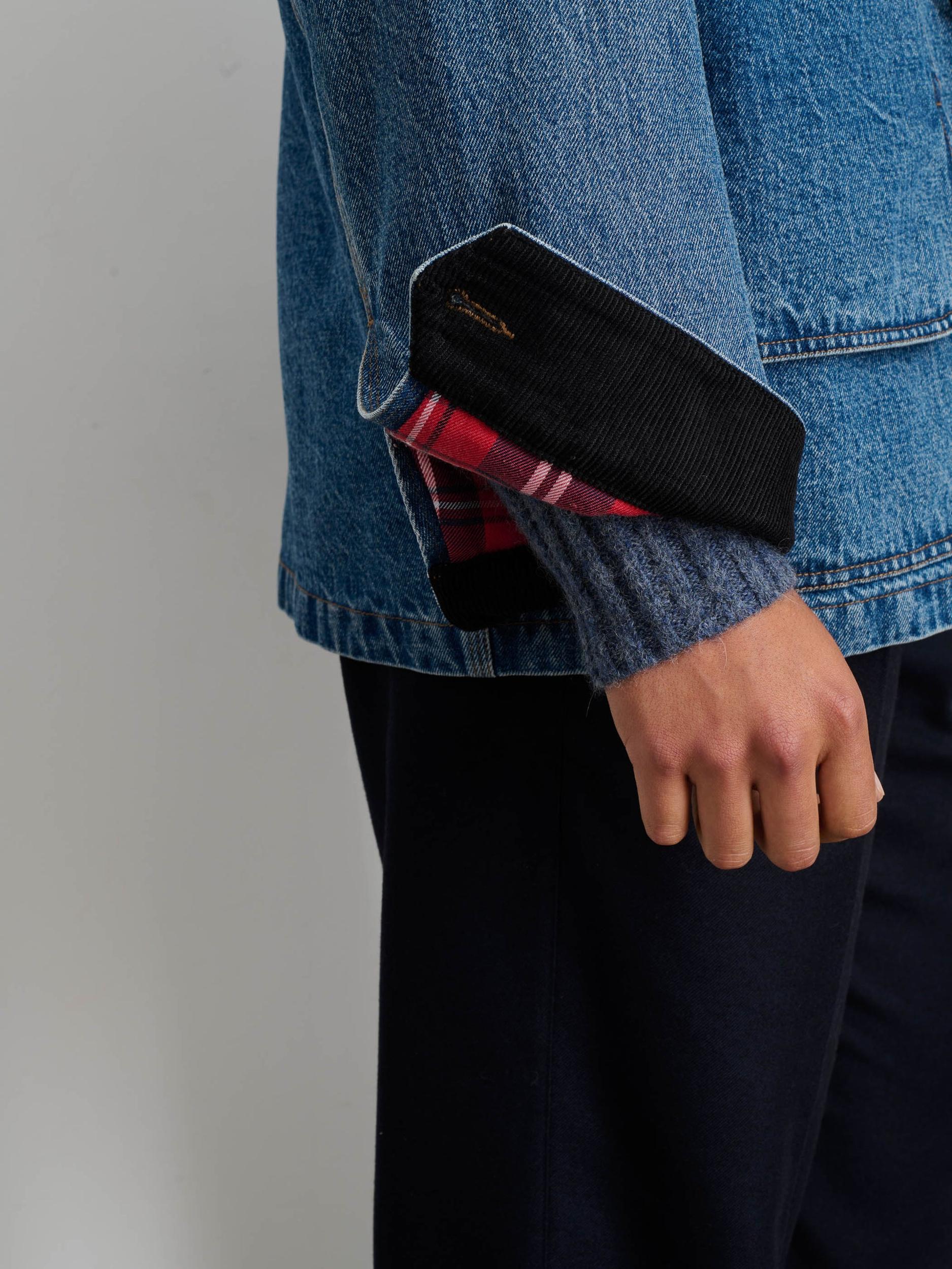 Frontier Jacket In Denim Product Image