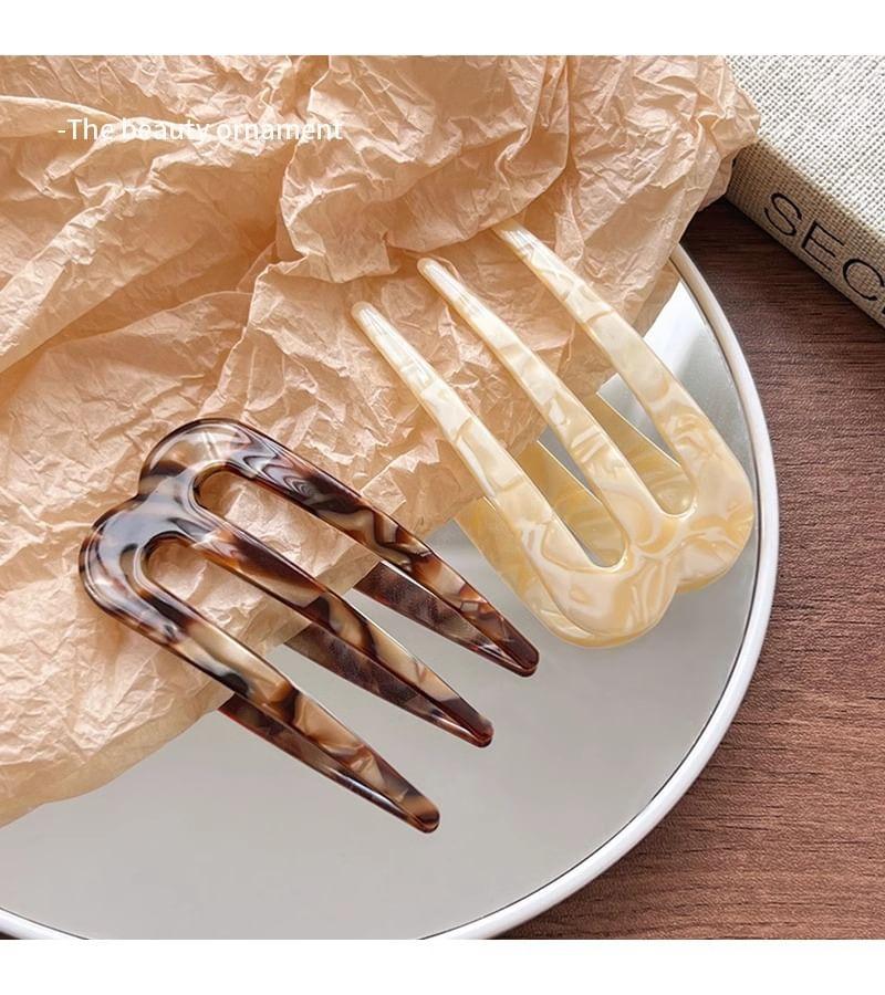 Patterned Hair Fork Product Image