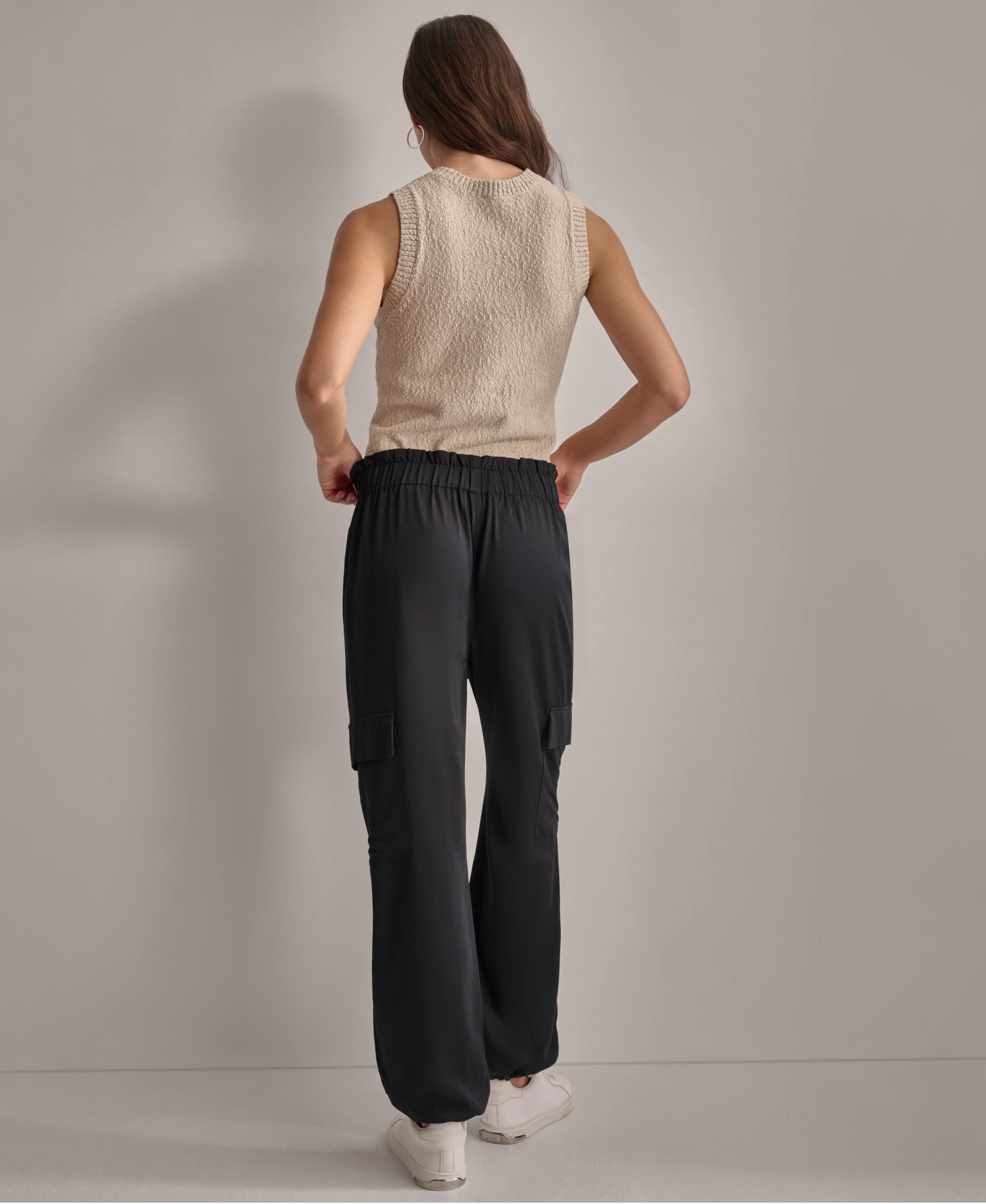 HIGH WAIST SOFT CARGO PANT Product Image
