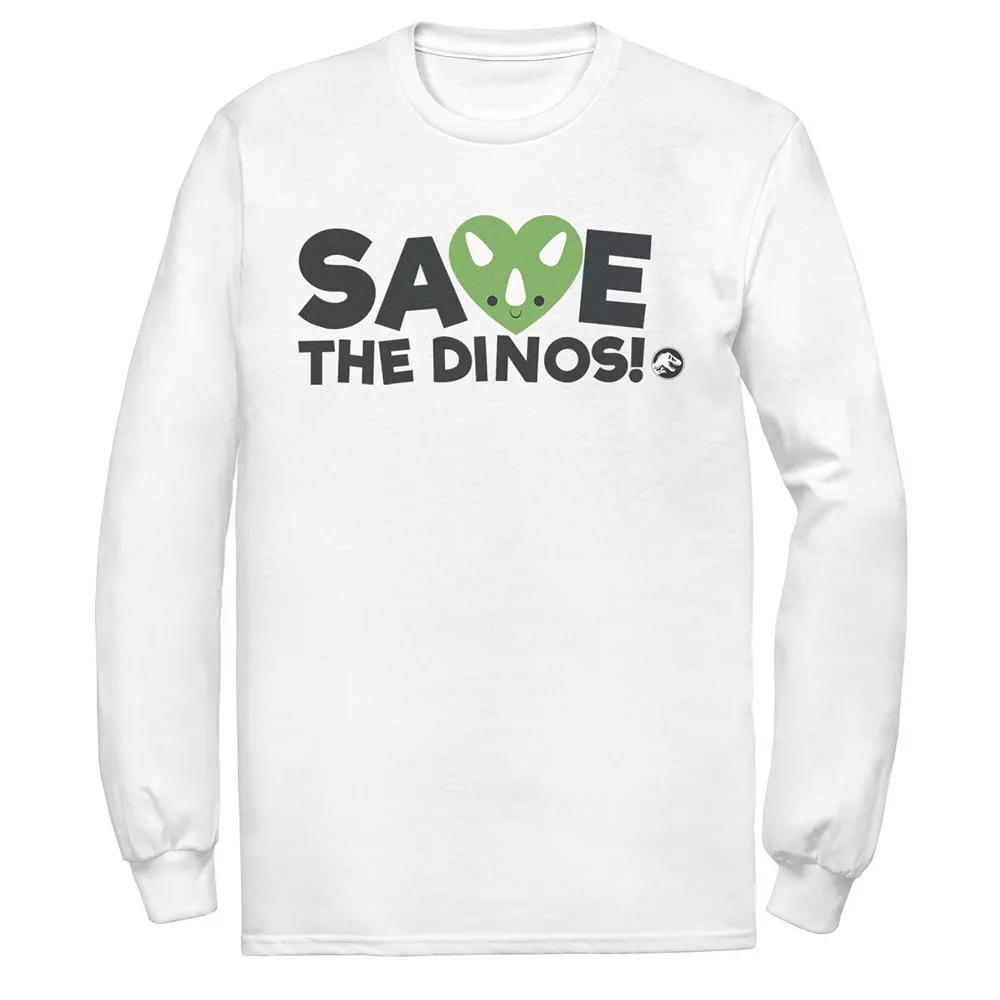 Men's Jurassic World: Fallen Kingdom Save The Dinos! Tee, Size: 3XL, White Product Image