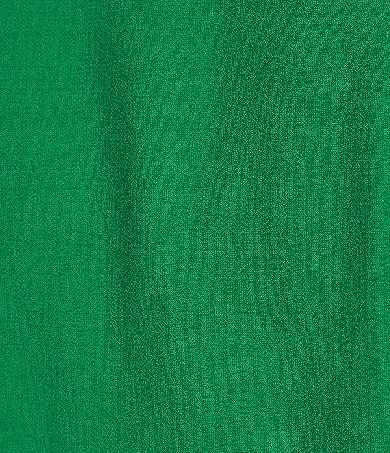 Alex Marie Enola Surplice V-Neck 3/4 Sleeve Wrap Dress Product Image